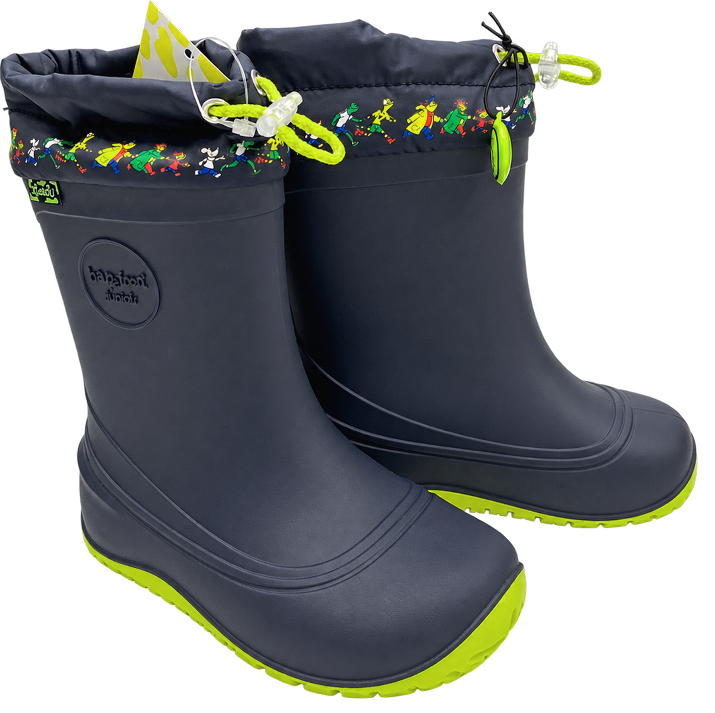 Barfußgummistiefel PAX *Ultra leicht & flexibel * ungefüttert Navy Blau anatomische V Form LURCHI Barefoot