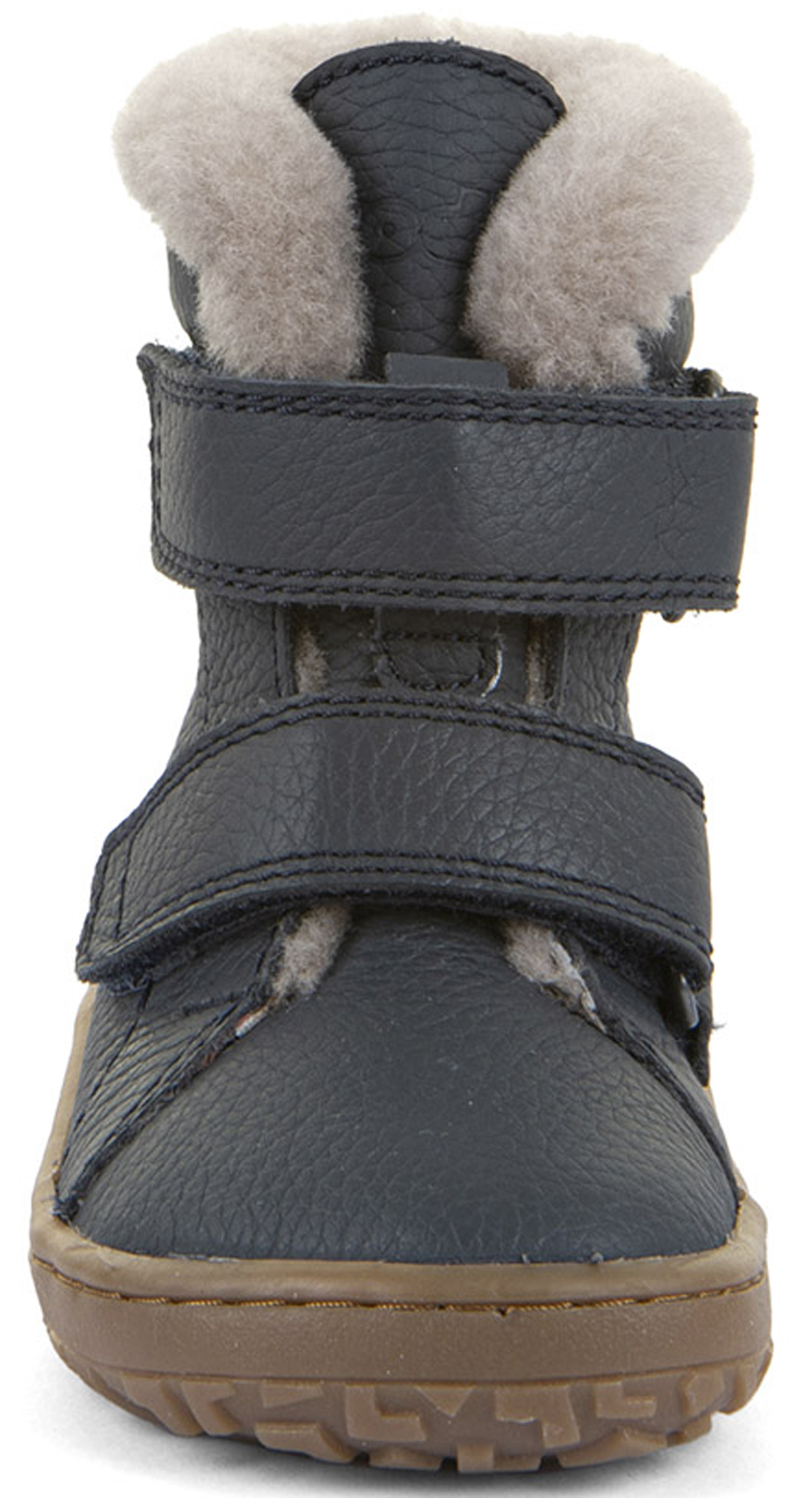 Barfußschuhe / Winterstiefel Nappaleder Dark Blue mit Lammfellfutter von FRODDO Barefoot G3160248