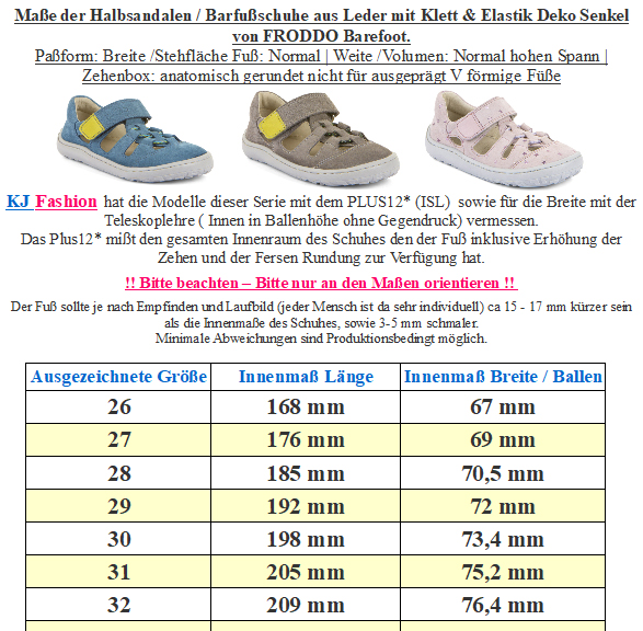 Halbsandale / Minimalschuhe aus Leder Zehen & Fersenschutz von FRODDO Barefoot in Rosa Stars G3150290