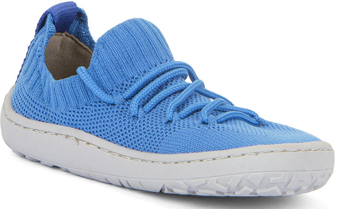 Super leichte Mesh Barfußschuhe zum hinein schlüpfen in Jeansblau mit Grip Sohle von FRODDO