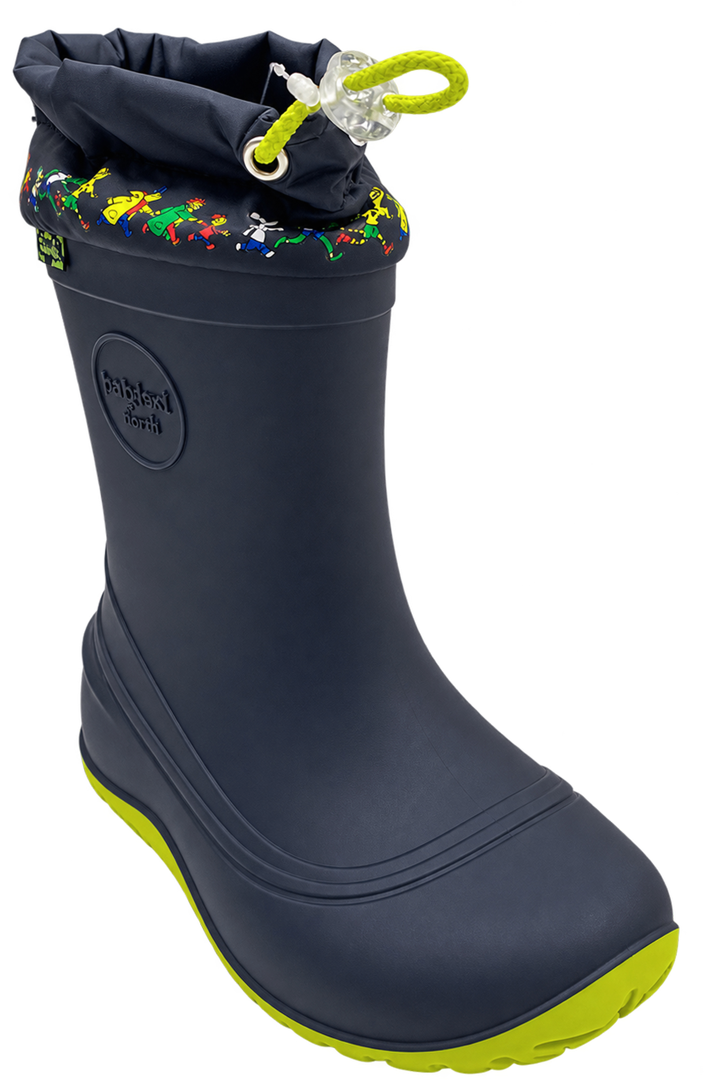 Barfußgummistiefel PAX *Ultra leicht & flexibel * ungefüttert Navy Blau anatomische V Form LURCHI Barefoot