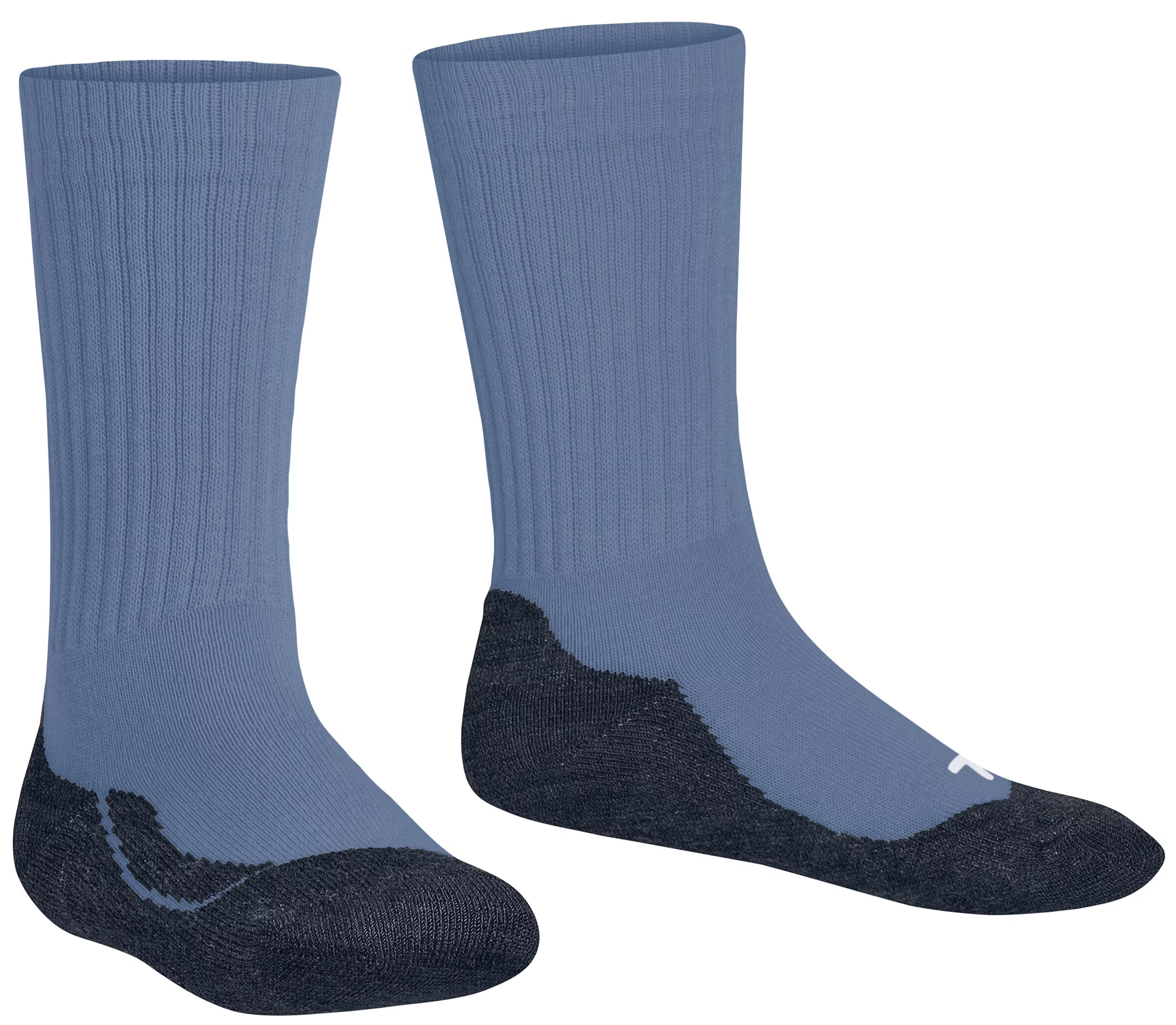 FALKE Active Warm in SMOKY BLUE Anatomische Rechts /Links Form Plüschsohle, Feuchtigkeitsabführend