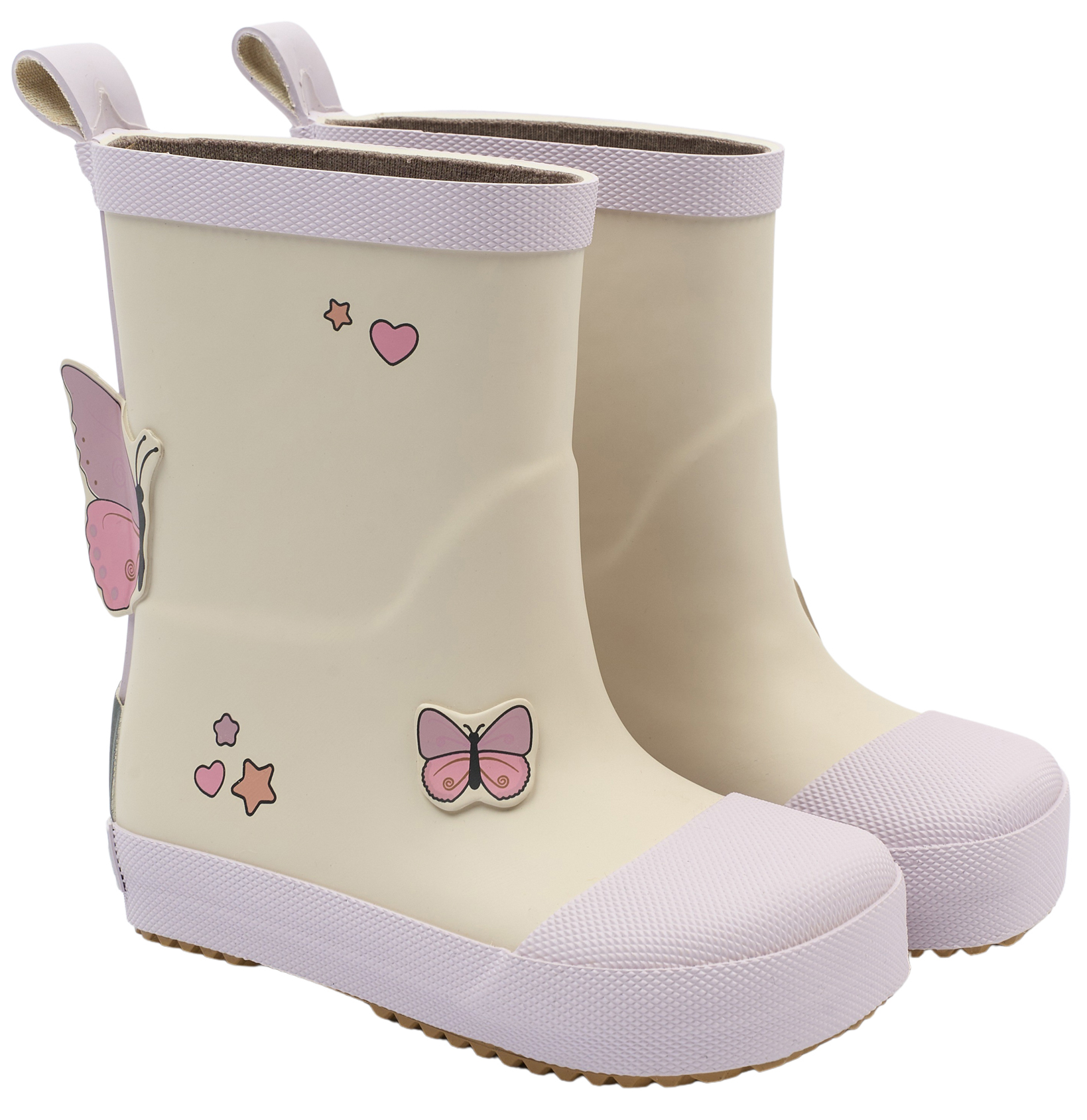 Barfußgummistiefel in tollen Designs von MIKK LINE Modell 38097 Butterfly 3D Patch