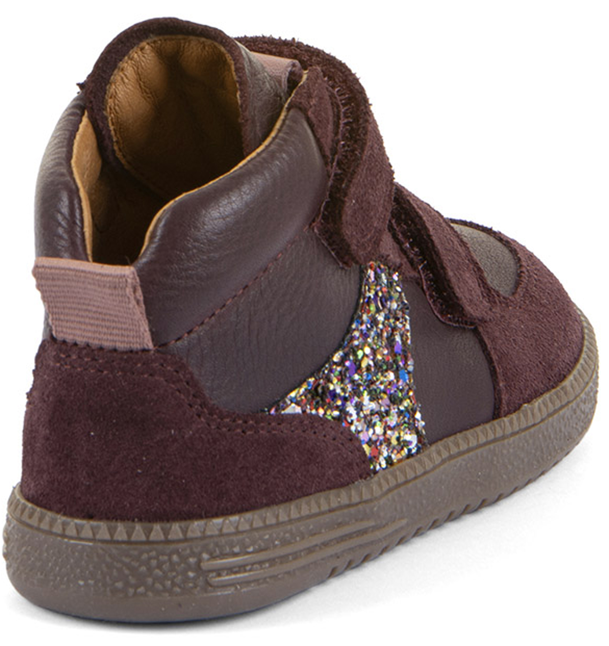 Leder Halbschuhe in Bordeaux Rot von FRODDO Barefoot *Loop High Tops * G2110157