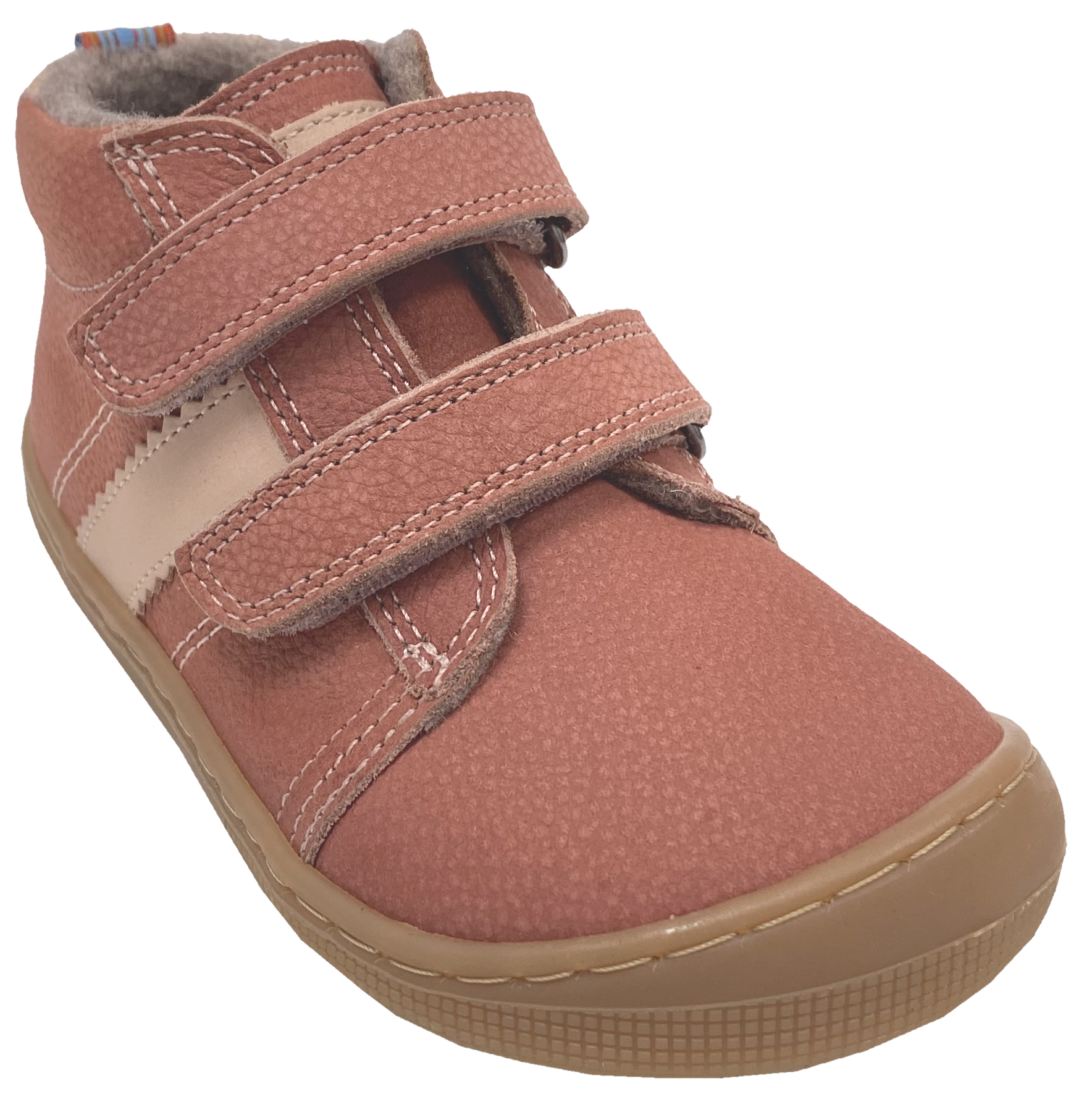 Hydroleder Barfußschuhe mit Wollfutter * DAVID 3.0 Wool * in Old Pink von KOEL 07M070.233