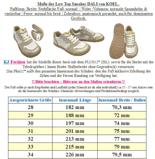 Low Top Leder Sneaker in Weiß / Gold / Beige, Zipper & Schnürung KOEL *DALI* 08M039.151