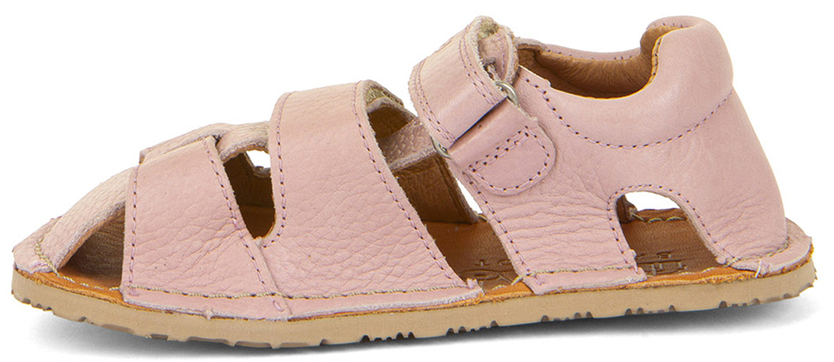 Barfußsandale aus Leder, Fersen & Zehenschutz von FRODDO *Flexy Avi* in Rosa / Pink G3150263