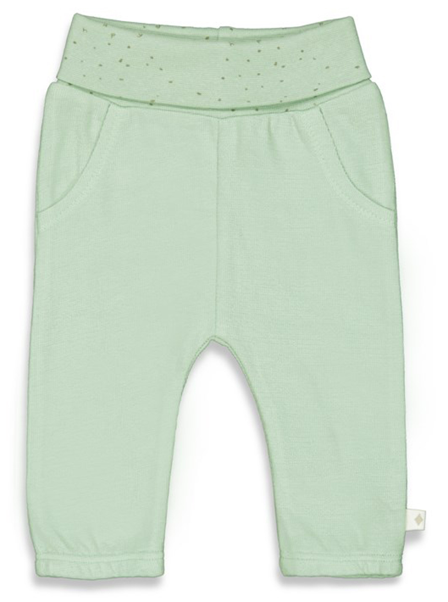 Schlupfhose in zartem Mint aus weichem BIO BW Frottee von FEETJE " Ice Ice Baby " 1835