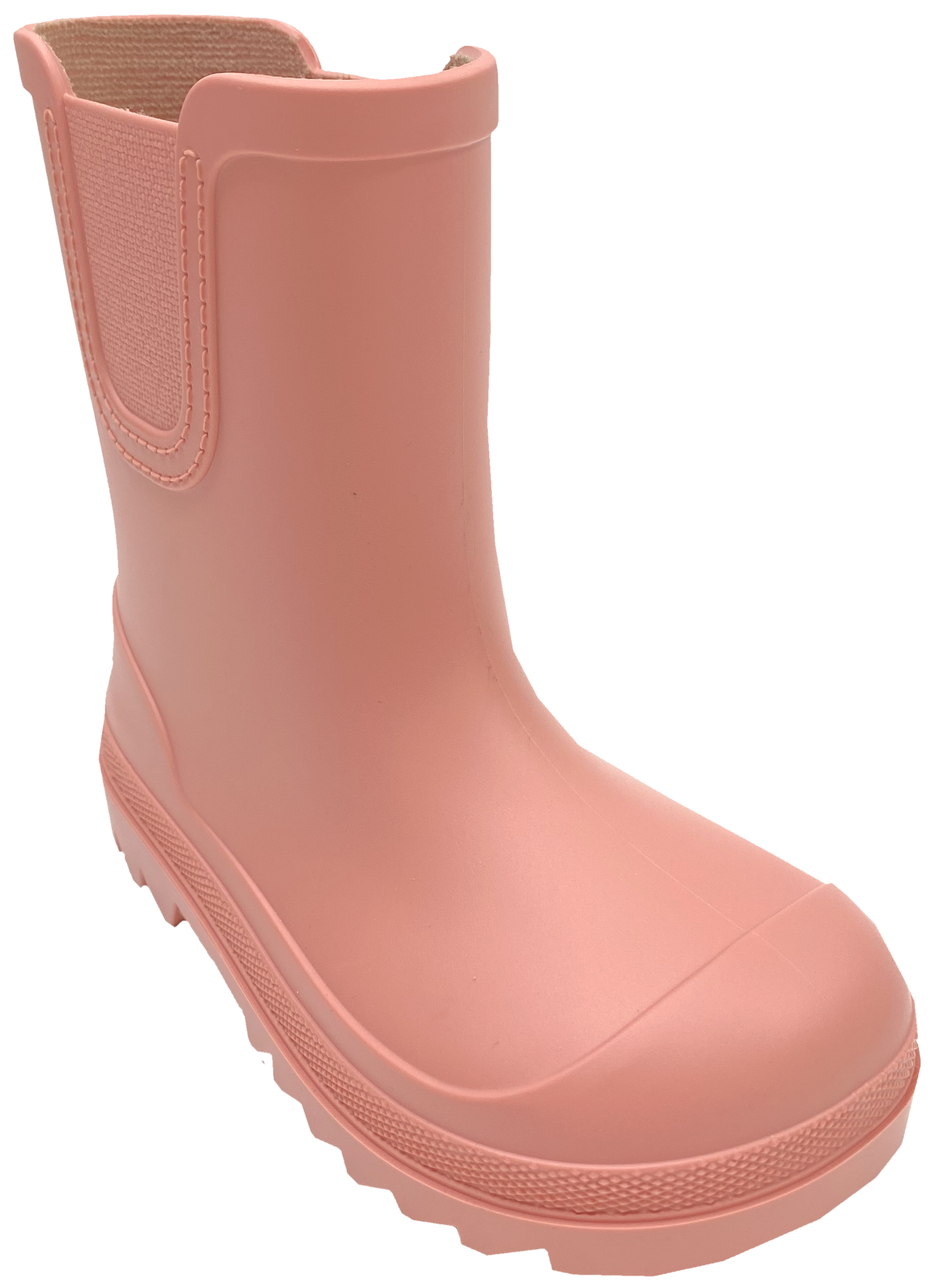 Leichte & flexible Barfußgummistiefel Xtra breite Zehenbox von IGOR * Verona * in Rosa
