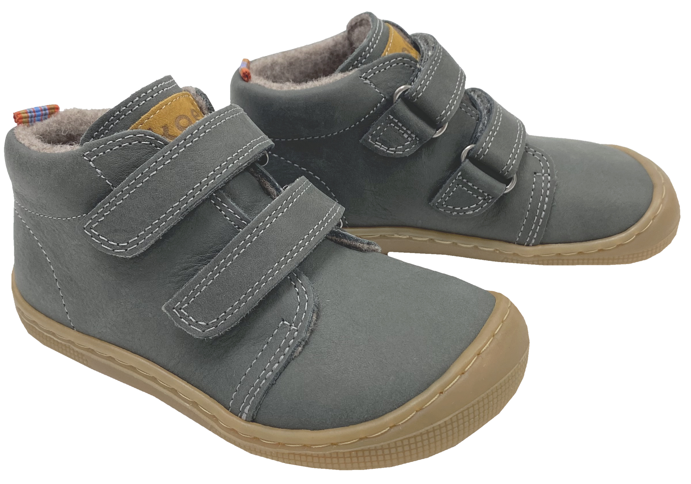 Halbschuhe *Don Hydro Wollfleece Futter * v. KOEL Barefoot in DK Grau 07M002.233
