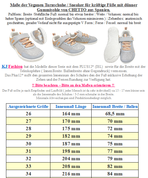 Vegane Barfuß-Sneaker in Grau Non-Marking Sohle von CHETTO Barefoot