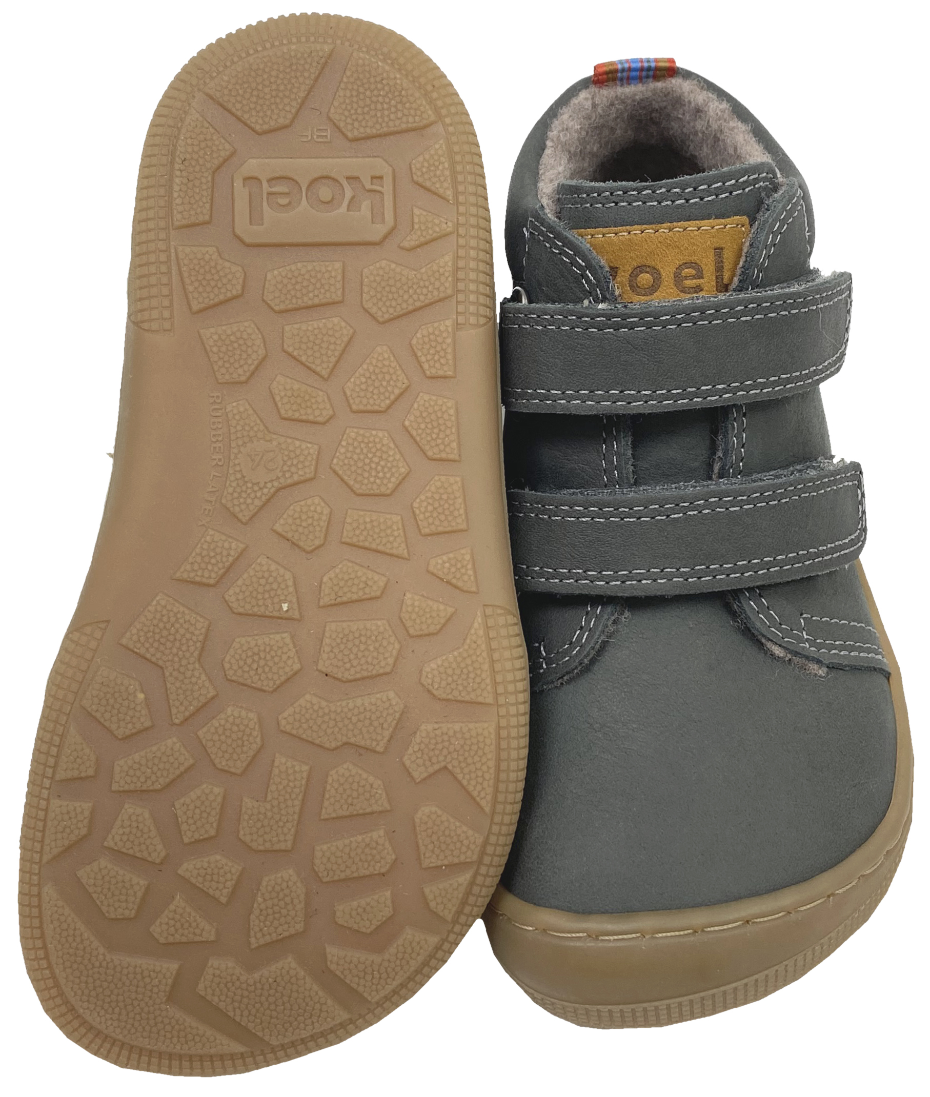 Halbschuhe *Don Hydro Wollfleece Futter * v. KOEL Barefoot in DK Grau 07M002.233