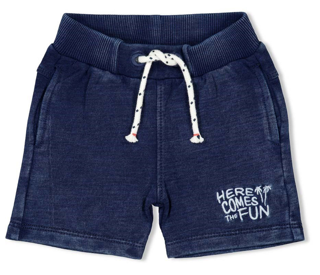 Coole Sweathose / Sweatshorts Indigo Blue aus BIO BW von FEETJE Here Comes the Fun 0228