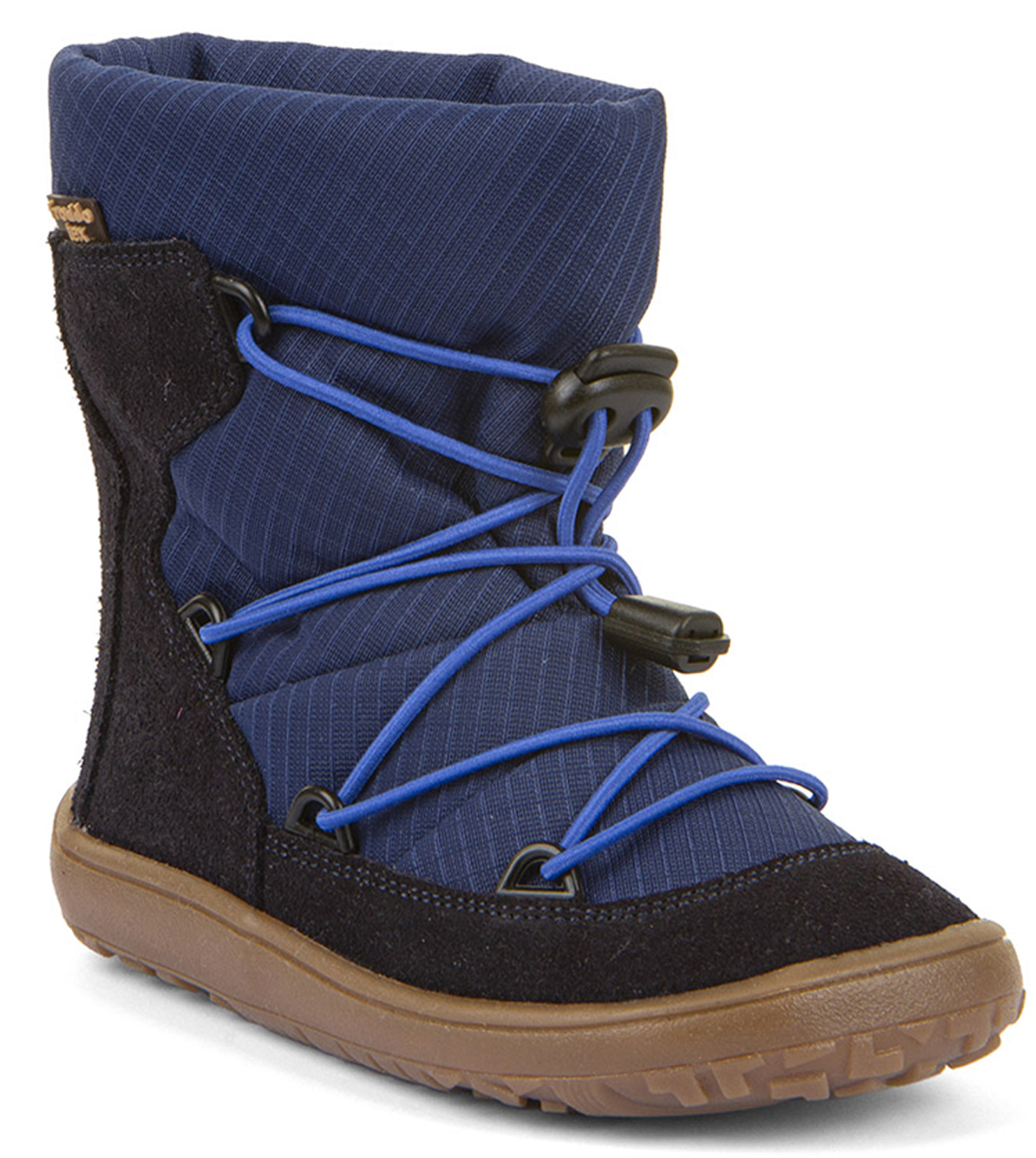 Winterstiefel / Barfußstiefel mit Schurwollfutter & TEX Membran von FRODDO in Dark Blue G3160251
