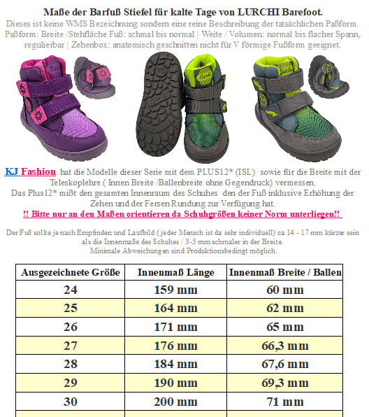 Gefütterte Minimalschuhe Doppelklett, PU Mesh & TEX Membran *LURCHI Barefoot Jimmy * in Coal Lime