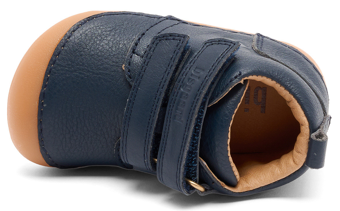 Knautschig weiche Lederschuhe / Barfußschuhe von BISGAARD * Carter * in Navy Blau