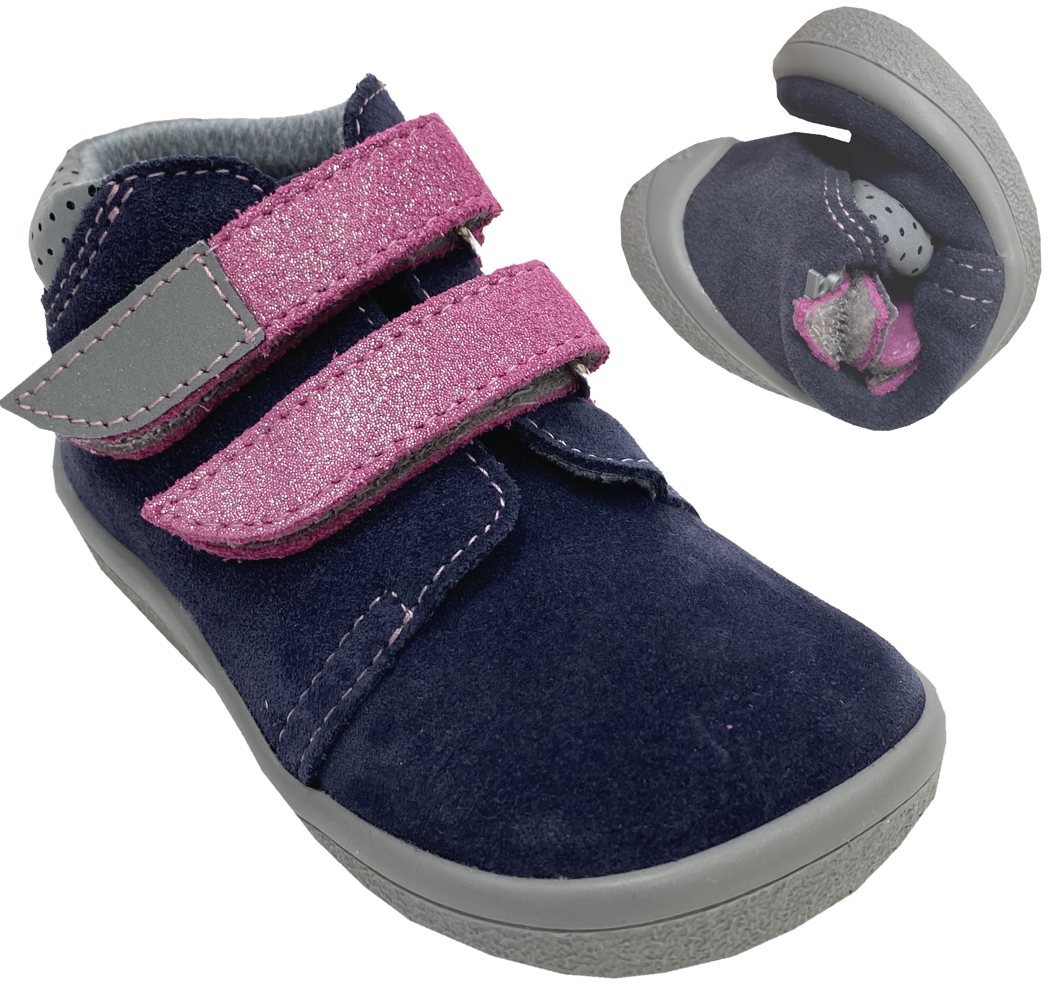 Barfußschuhe / Halbschuhe Mid Top + TEX Membran * Ocean Shine * V2 von BEDA