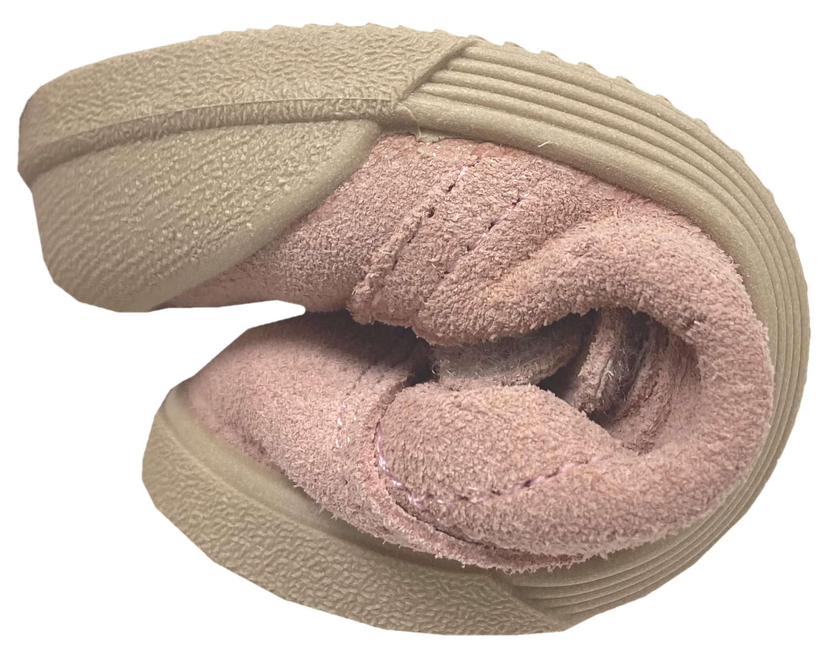 Lässig schicke Sneaker aus Leder & Mikrofaser in Altrosa aus der Barefootlinie von IGOR aus Spanien Tennis S.