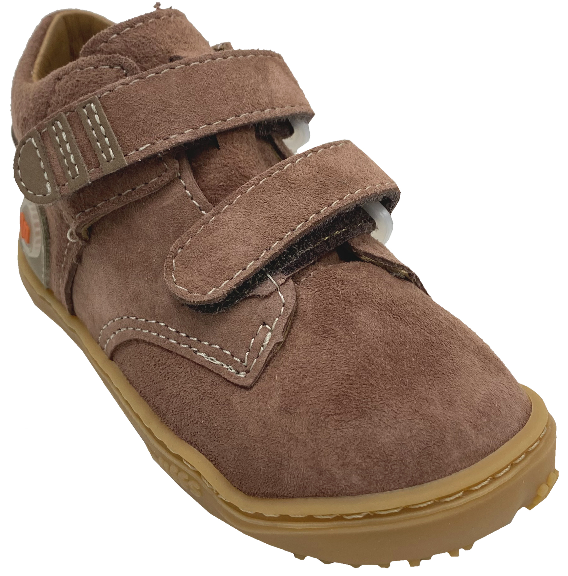 Knöchelhoher Leder Barfußschuh Kaltfutter von QNUFFS by Ricosta *BUCHE * in Mousse/ Tundra 0010132