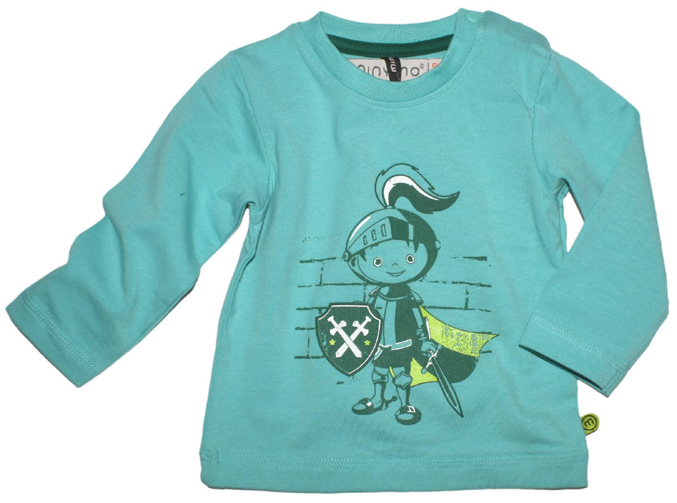LA Shirt kleiner Ritter in Aqua Türkis von TINY MINYMO