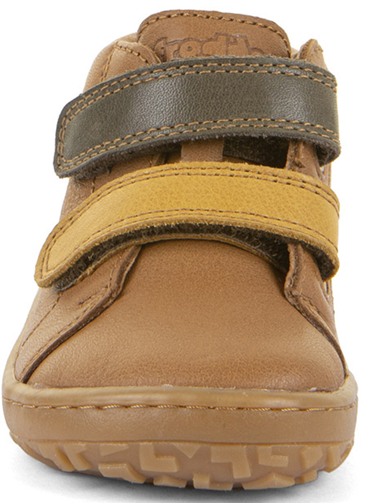 Barfußschuhe knöchelhoch aus Nappaleder von FRODDO in Cognac *First Step* G2130369