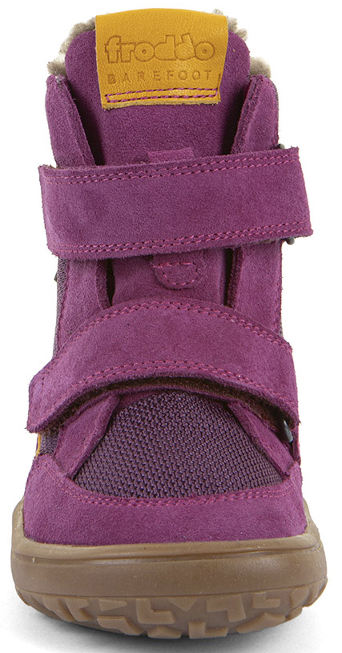 Winterstiefel Leder + Mesh +TEX +Schurwollfutter Pink/Lila FRODDO Barefoot G3160247