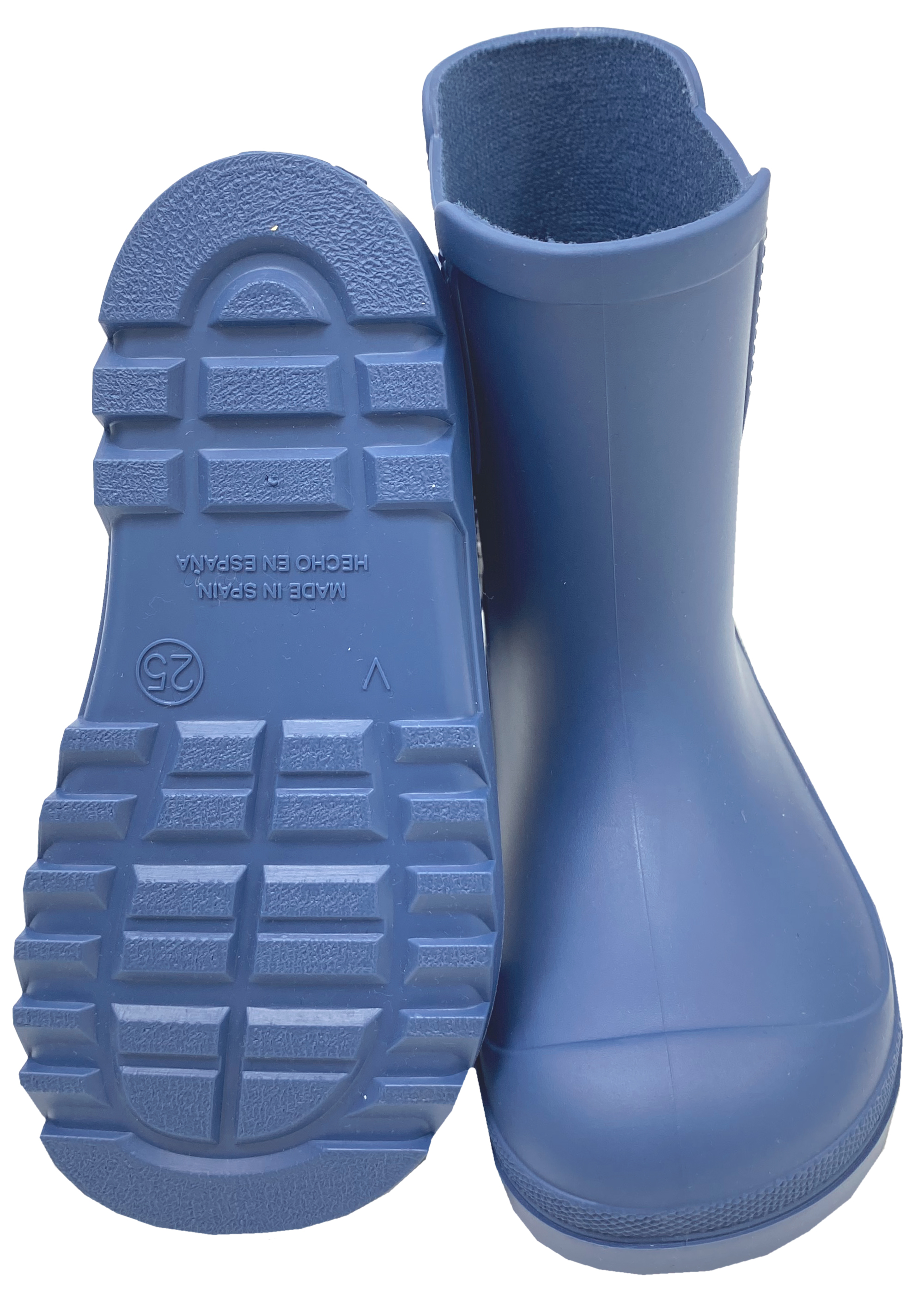 Leichte & flexible Barfußgummistiefel Xtra breite Zehenbox von IGOR * Verona * in Azul Blue