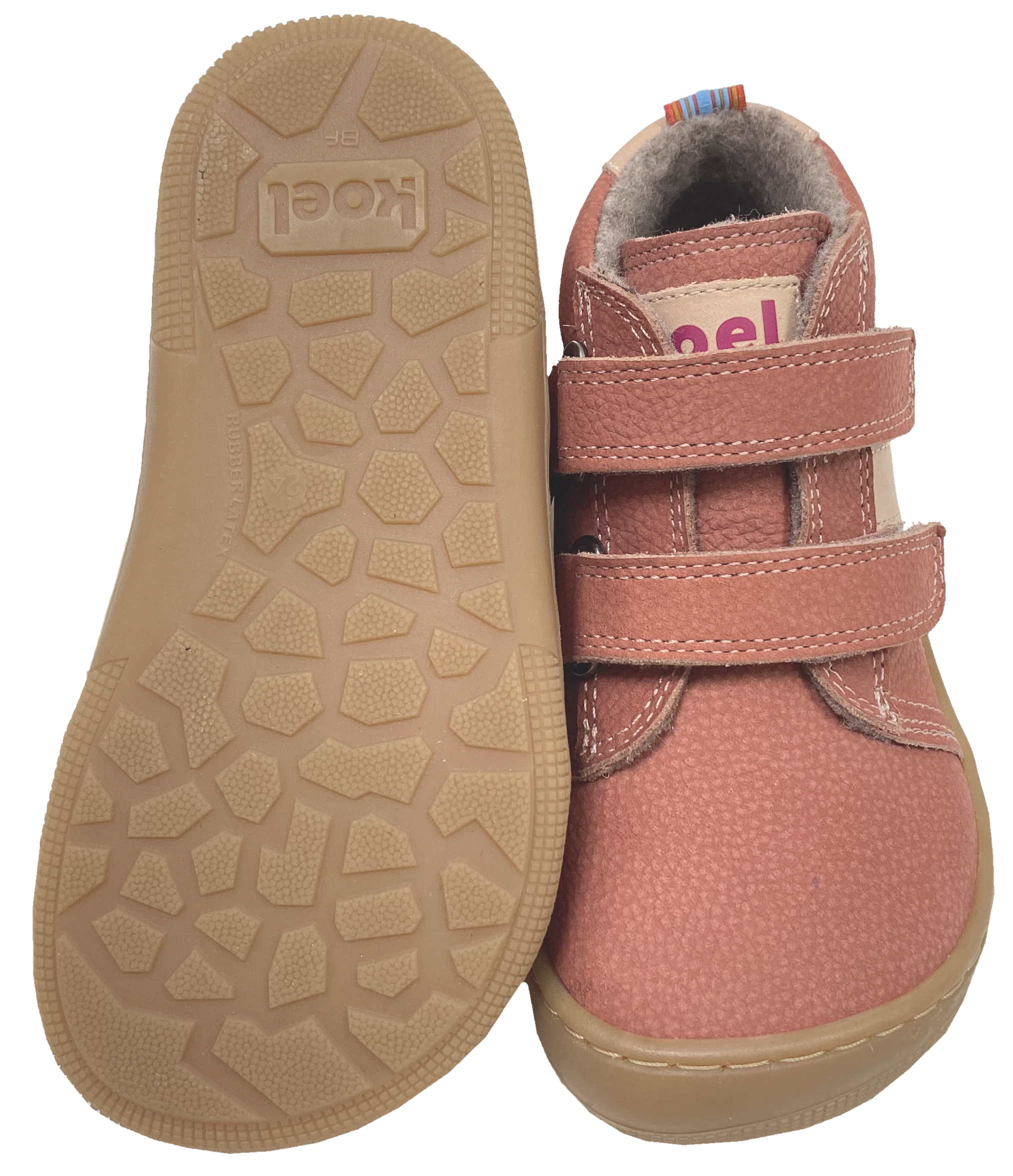 Hydroleder Barfußschuhe mit Wollfutter * DAVID 3.0 Wool * in Old Pink von KOEL 07M070.233
