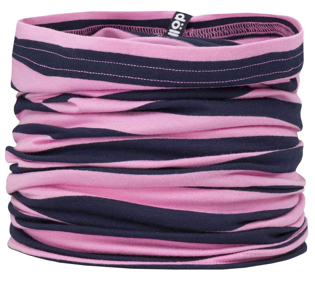 Weicher und bequemer Jersey Loop / Zaubertuch in Pink,Marine gestr. von DÖLL 1737939606-2023