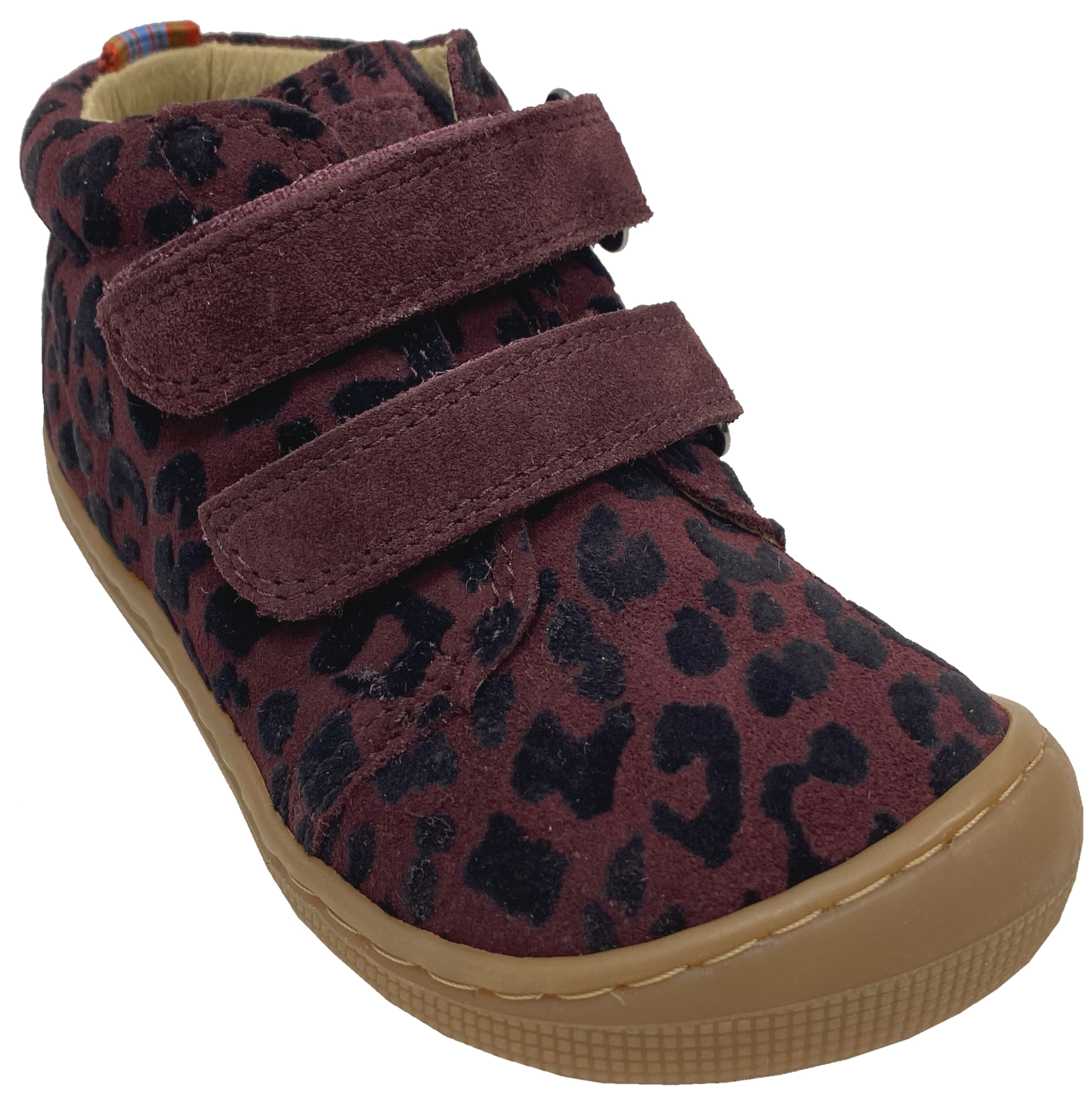 Halbschuhe aus Hydro Leder + Lederfutter von KOEL Barefoot *DON Fantasy * Bordeaux Leo Design