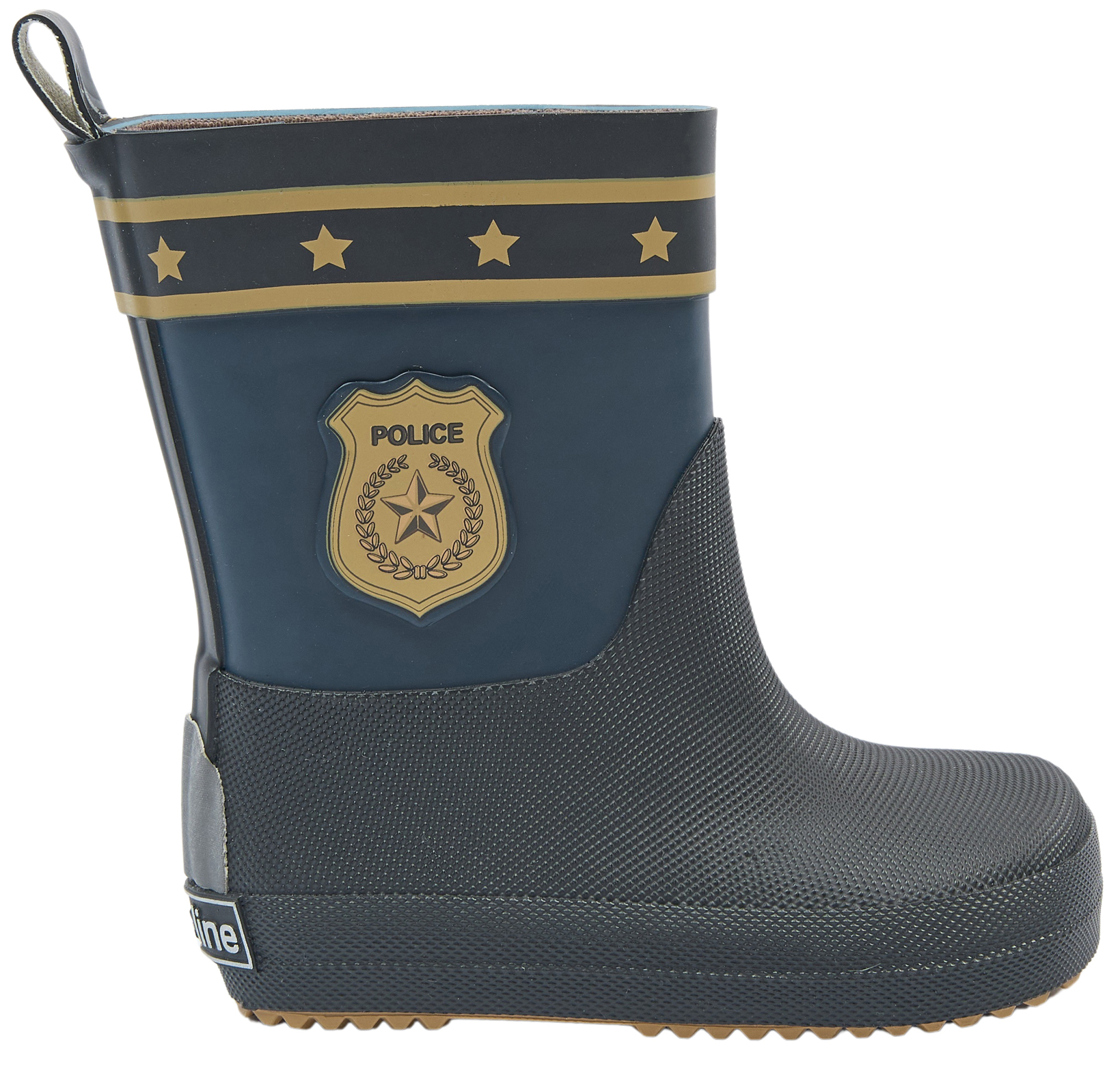 Barfußgummistiefel in tollen Designs von MIKK LINE Modell 38081 Police