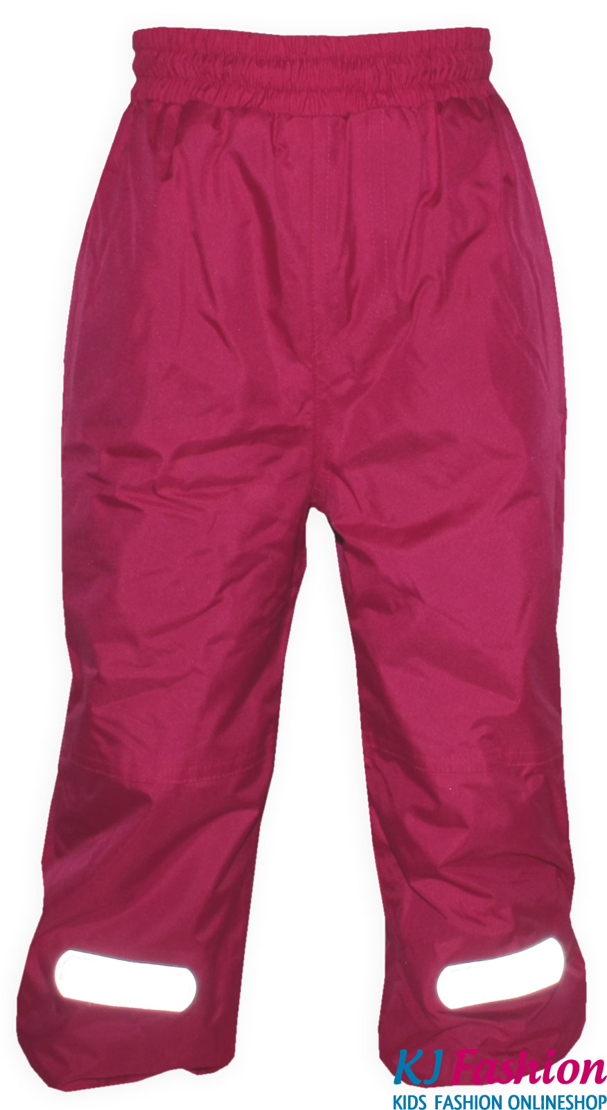Regenhose / Bundhose, dickes Fleecefutter in PINK von OUTBURST / NICKEL Wasserdicht