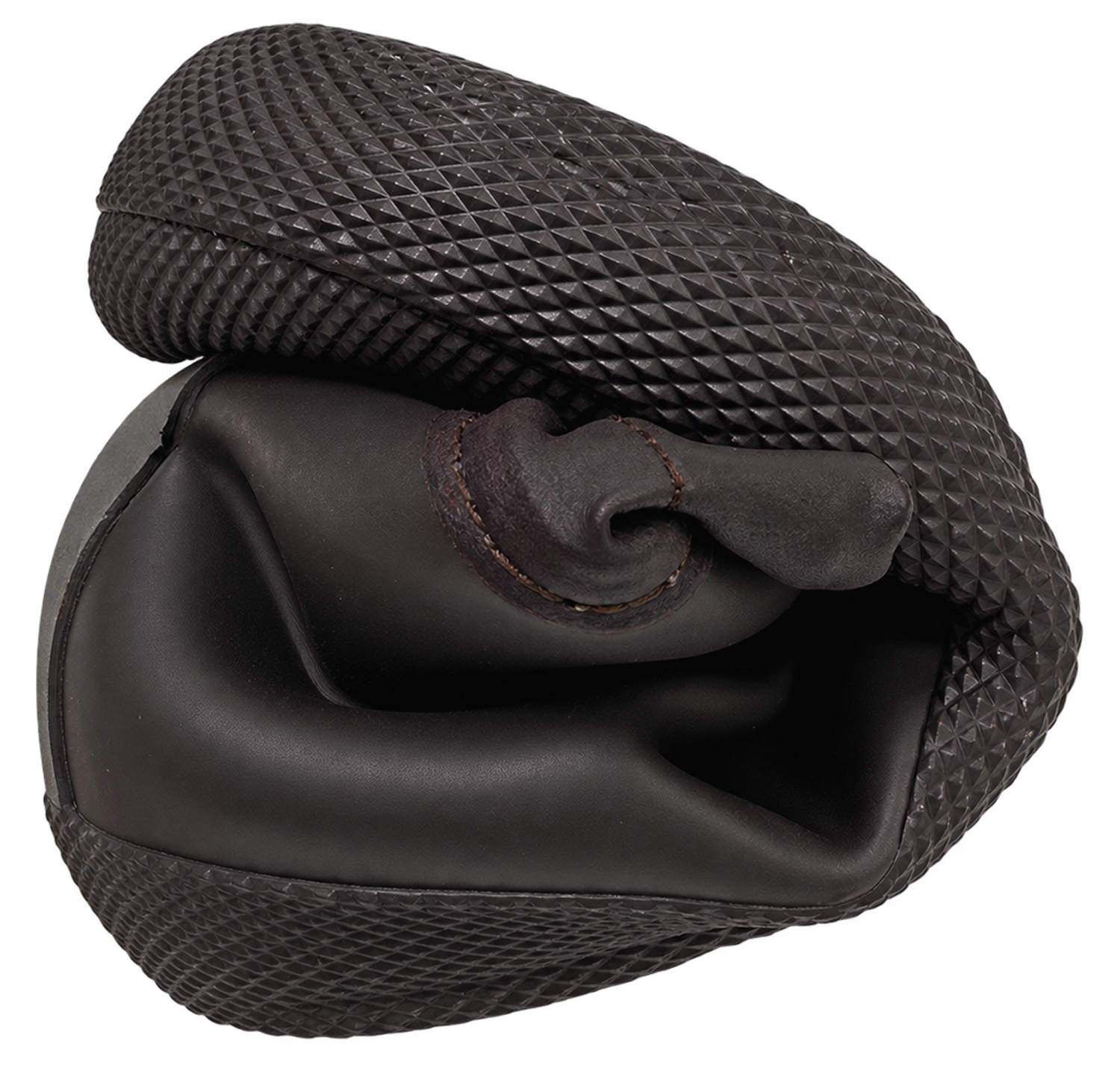 Barfuß Gummistiefel / Regenüberzieher >BUNDGAARD< mit Warmfutter MALIK in Dark Brown