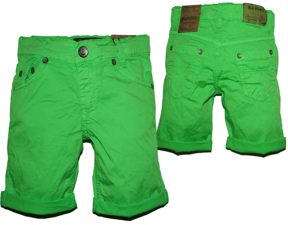 Color Bermuda in leuchtendem Lindgrün von BLUE EFFECT 4271