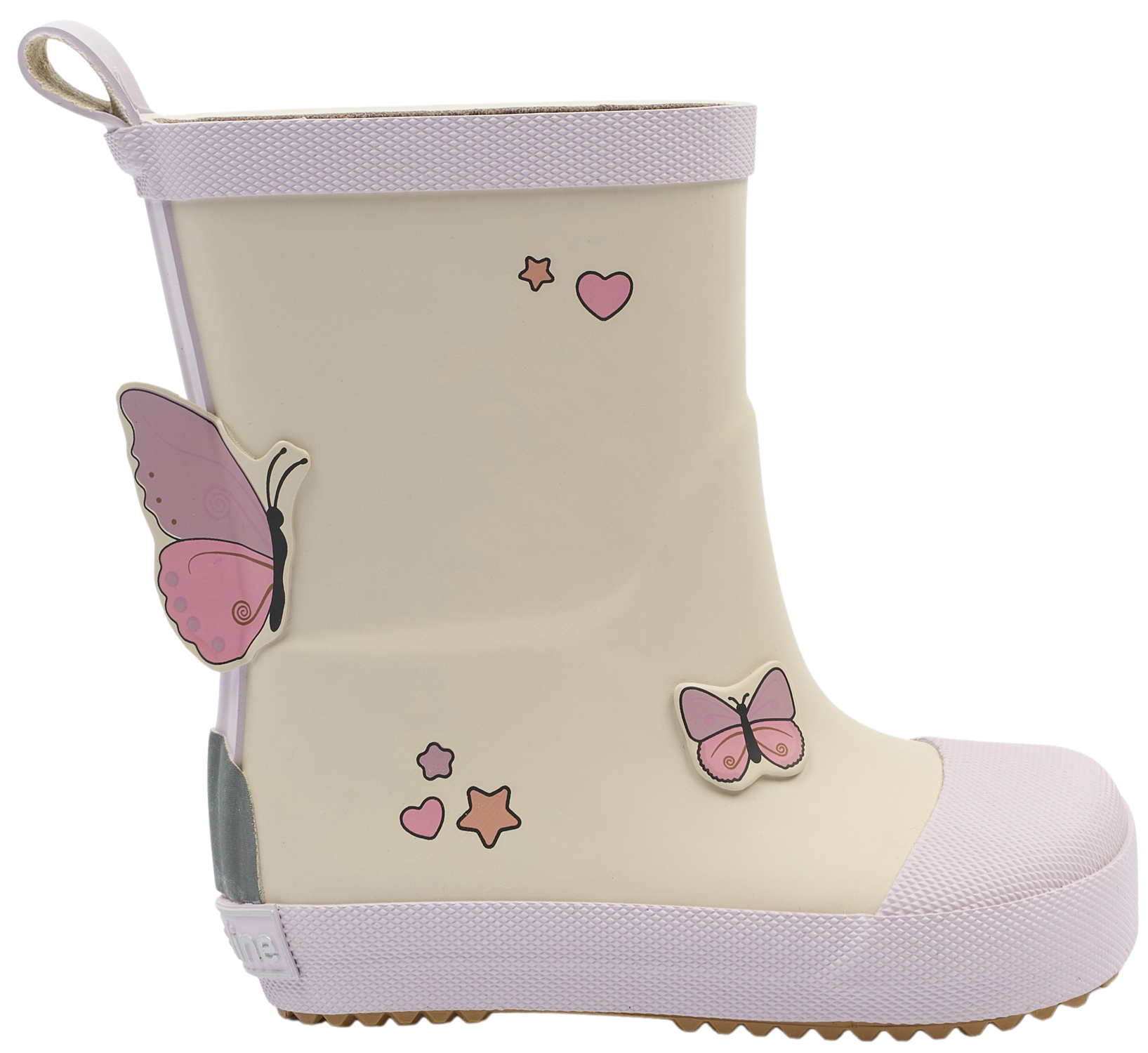 Barfußgummistiefel in tollen Designs von MIKK LINE Modell 38097 Butterfly 3D Patch