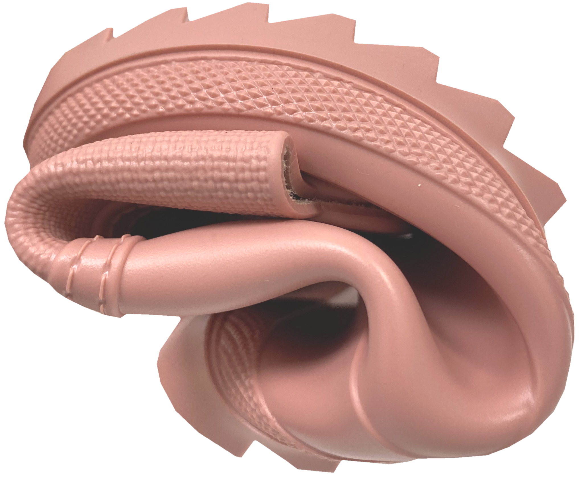 Leichte & flexible Barfußgummistiefel Xtra breite Zehenbox von IGOR * Verona * in Rosa