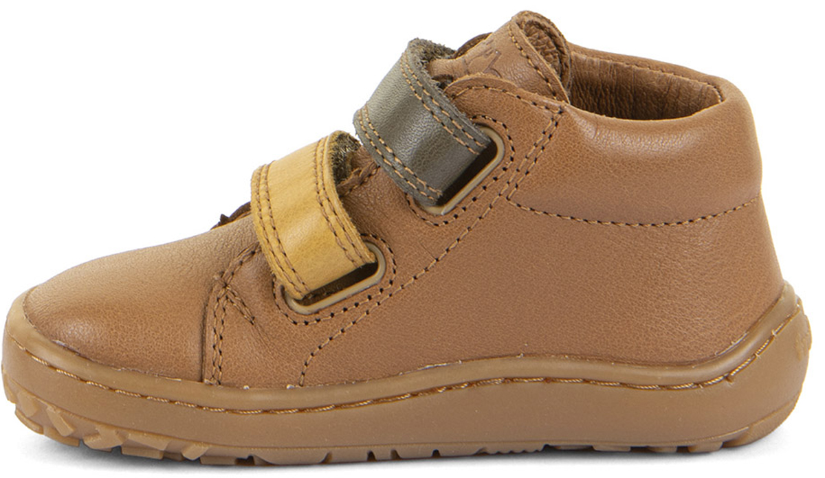 Barfußschuhe knöchelhoch aus Nappaleder von FRODDO in Cognac *First Step* G2130369