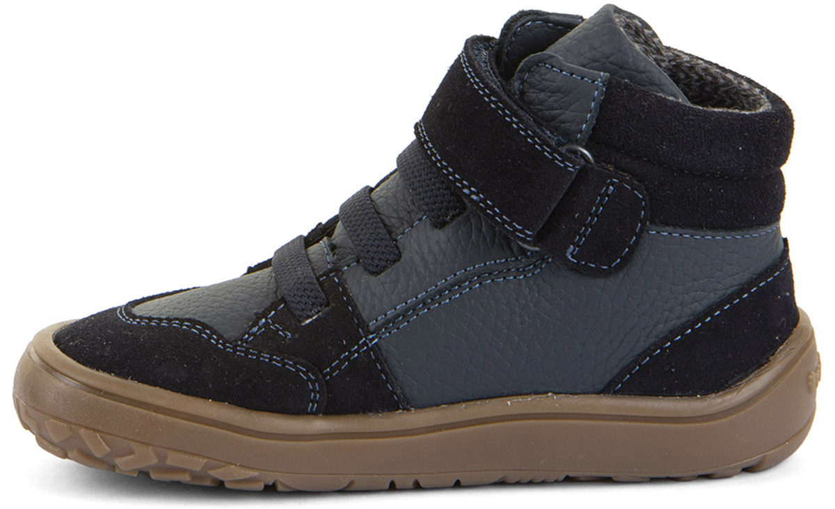Halbhohe Barfußschuhe, TEX Membran & Textil Futter FRODDO *Barefoot TEX Go * Dark Blue G3110265
