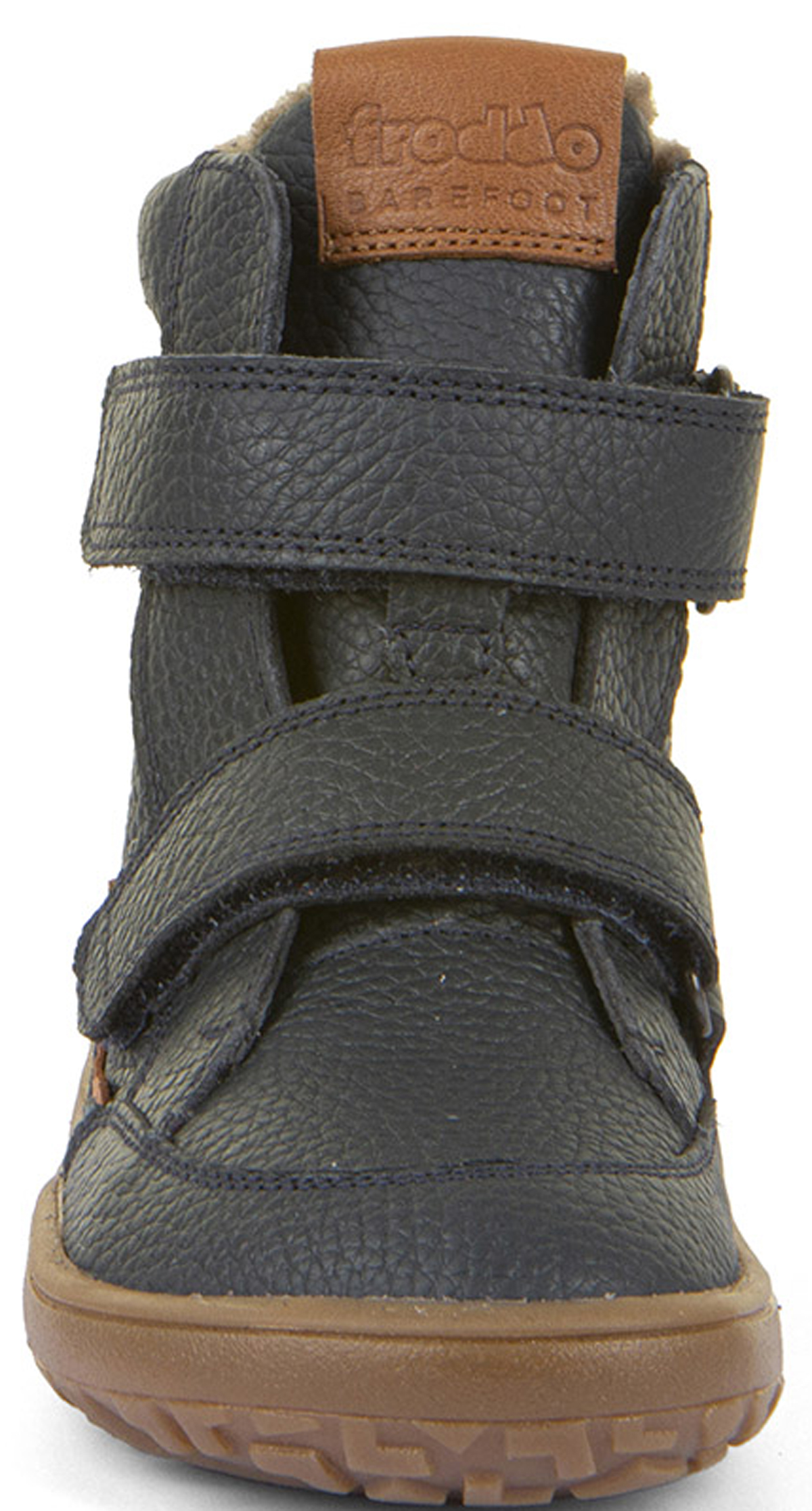Winter Barfußstiefel Leder in Dark Blue Schurwolle & TEX FRODDO Barefoot G3160246