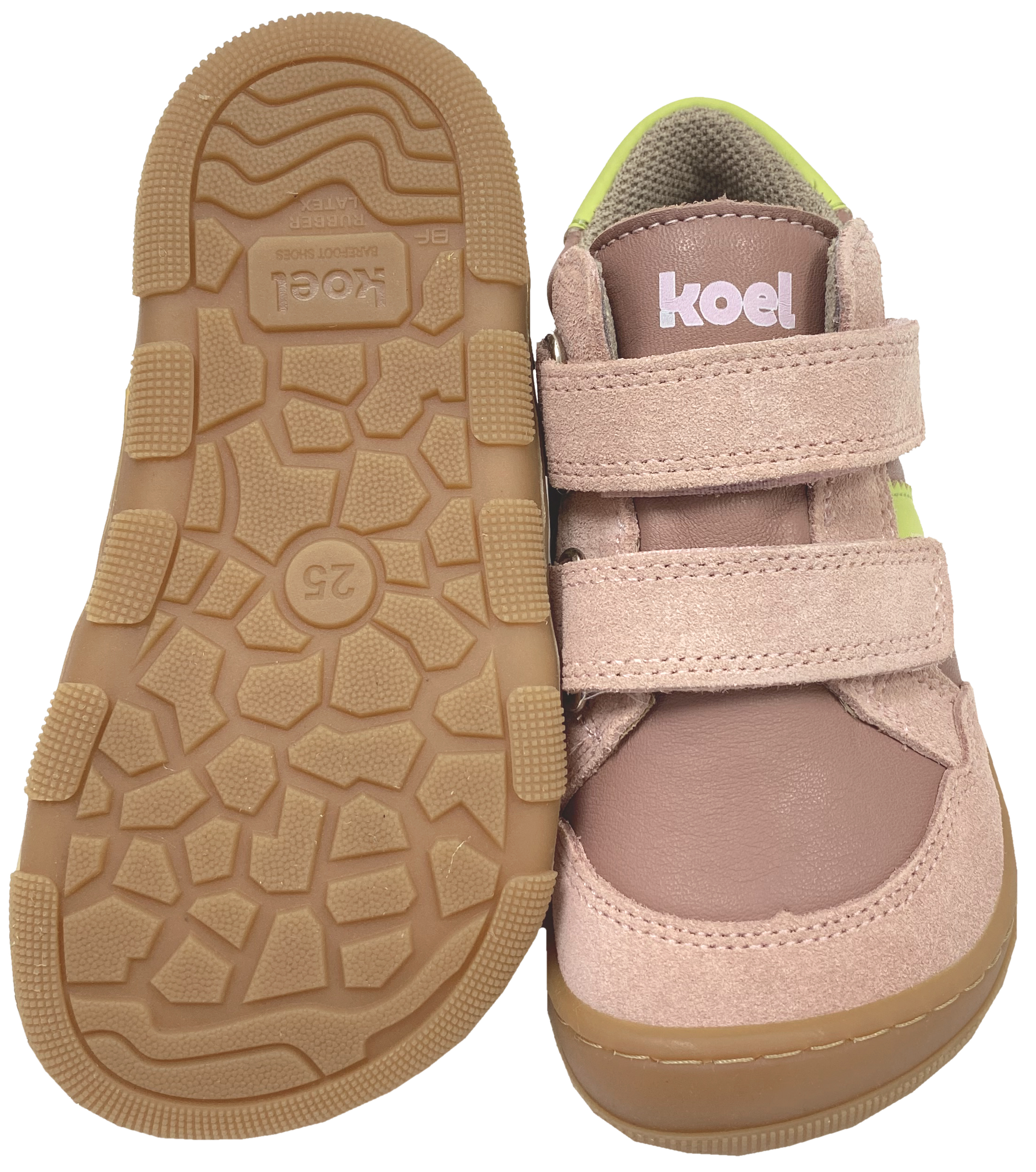 Knöchelhohe Minimalschuhe Leder + TEX Membran KOEL Barefoot * Kabriel 3.0 * Old Pink