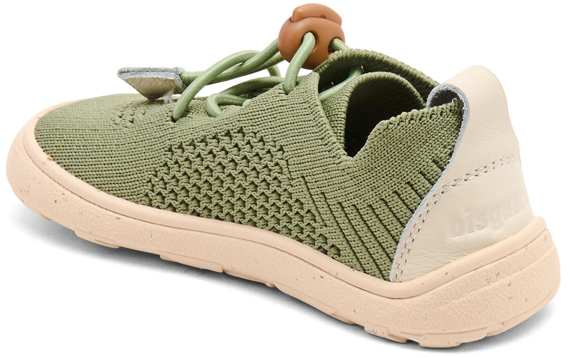 Barfußschuh JUA in Sage Grün aus Mesh mit Schnellverschluss von BISGAARD Barefoot