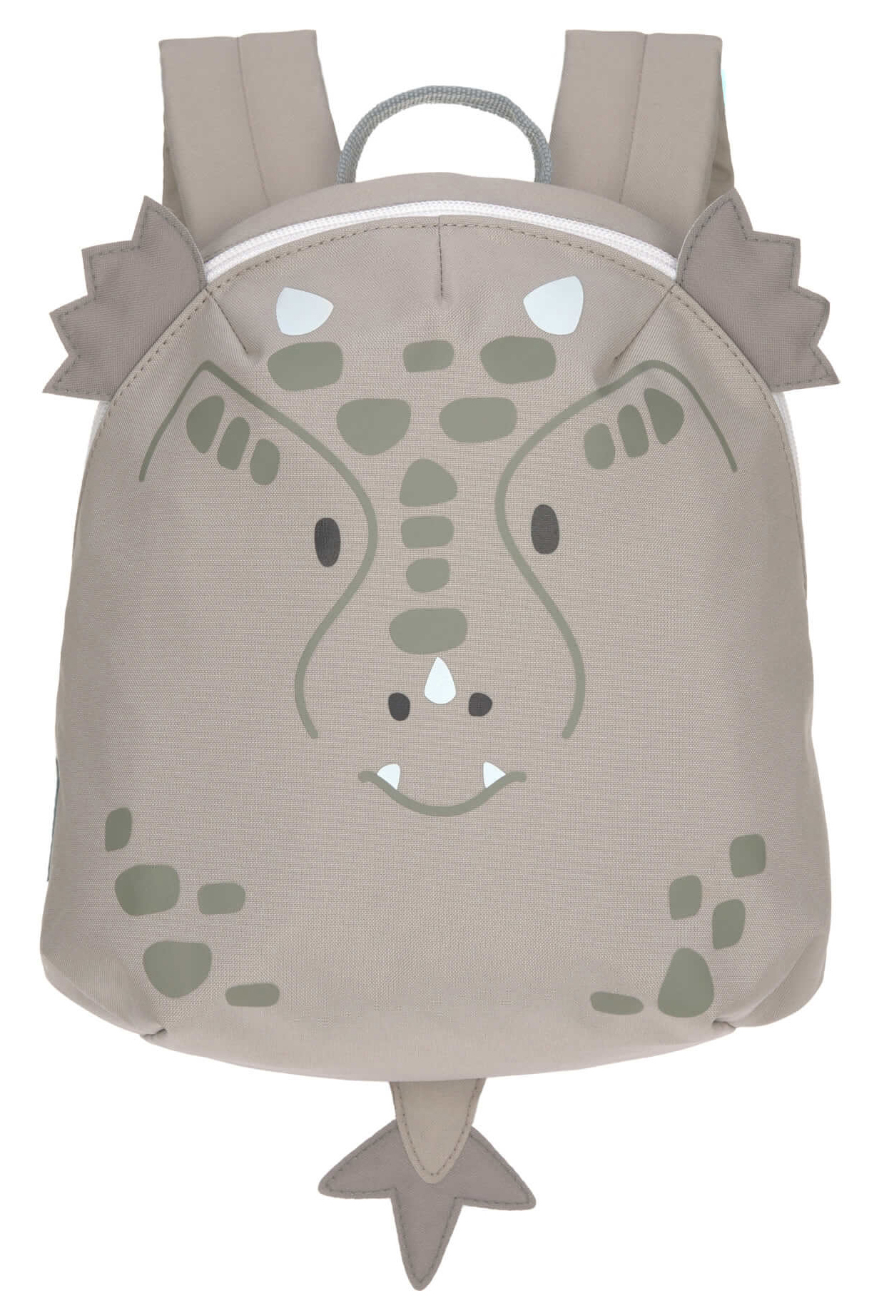 KITA Rucksack Tiergesichter 1-3 Jahre, Tiny Backpack About Friends * Dragon * von LÄSSIG