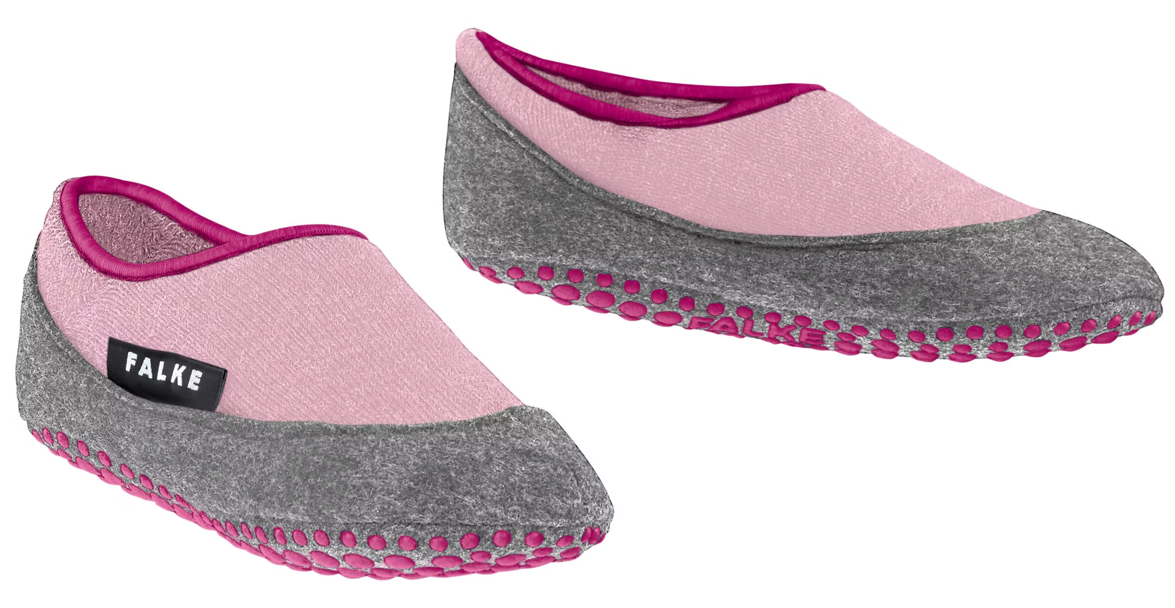 Cosyshoe, flache Slipperform in Rosa / Pink  Bequemer Hausschuh aus softer Merino Wolle von FALKE