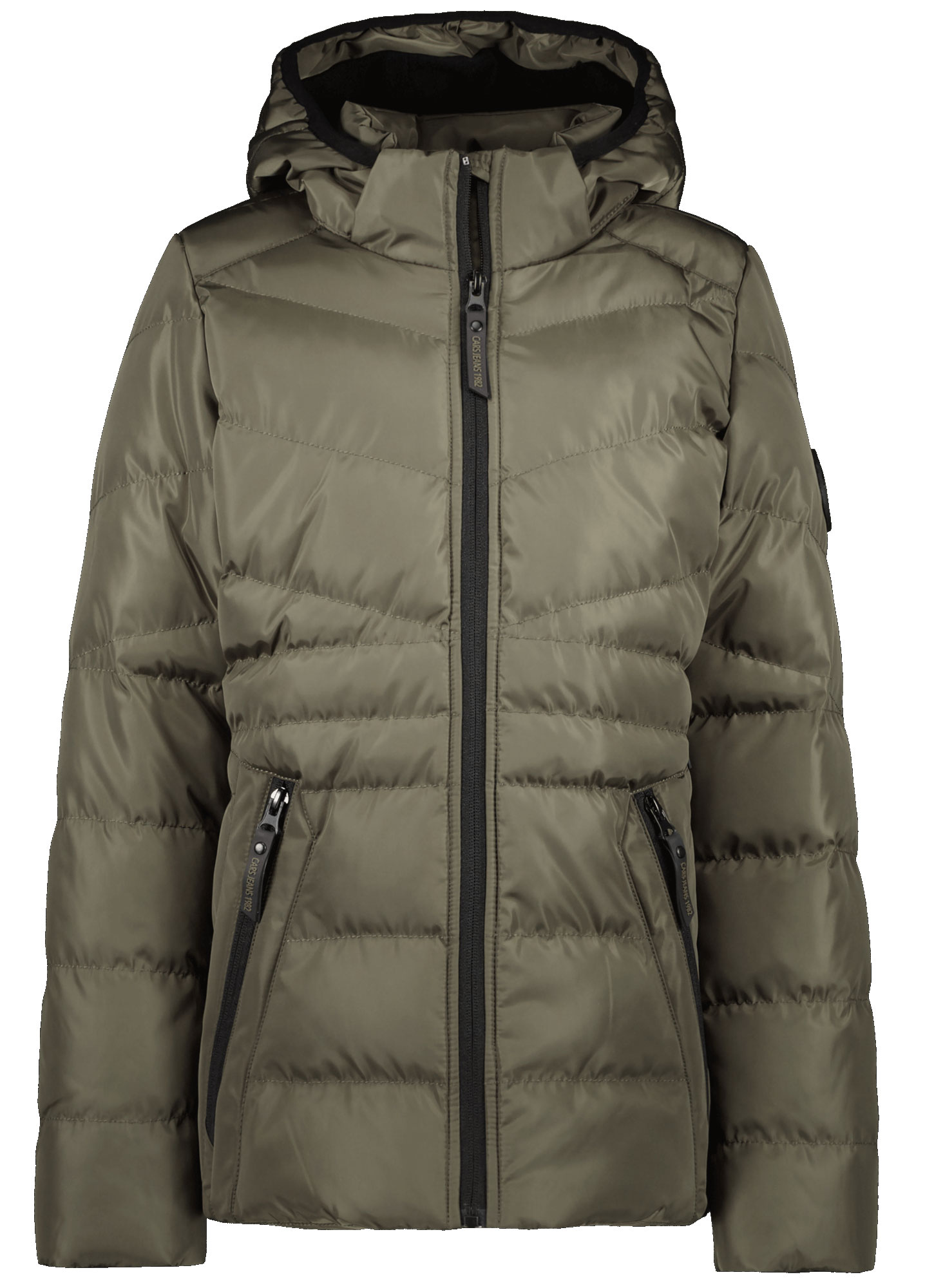 Gesteppter Winter Kurz Mantel wasserabweisend, mittlere Wattierung ARMY für Girls CARS JEANS