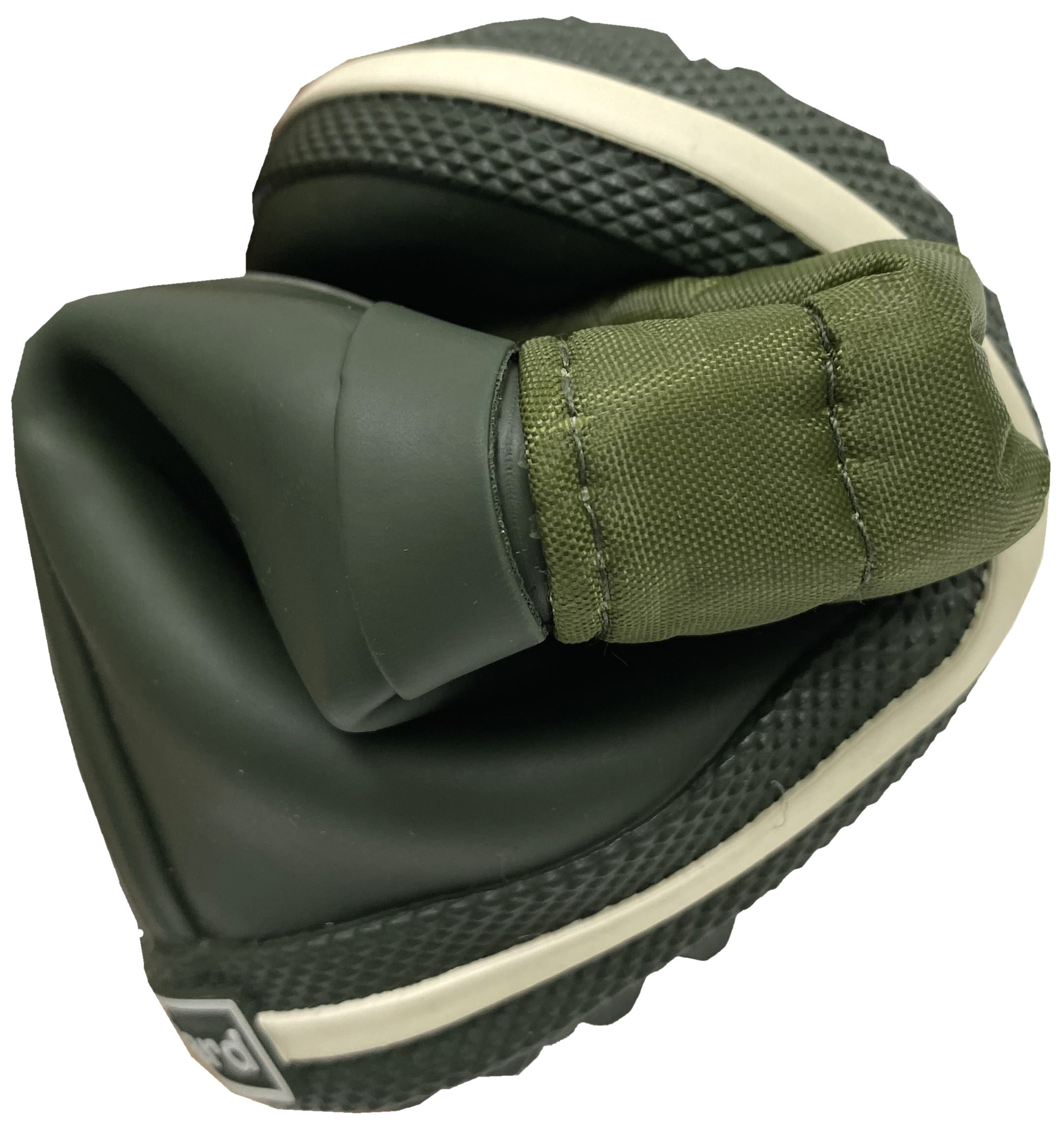 Barfuß Gummistiefel Kurzschaft * CIRRO LOW Warm * Winterfutter in Army Green von BUNDGAARD