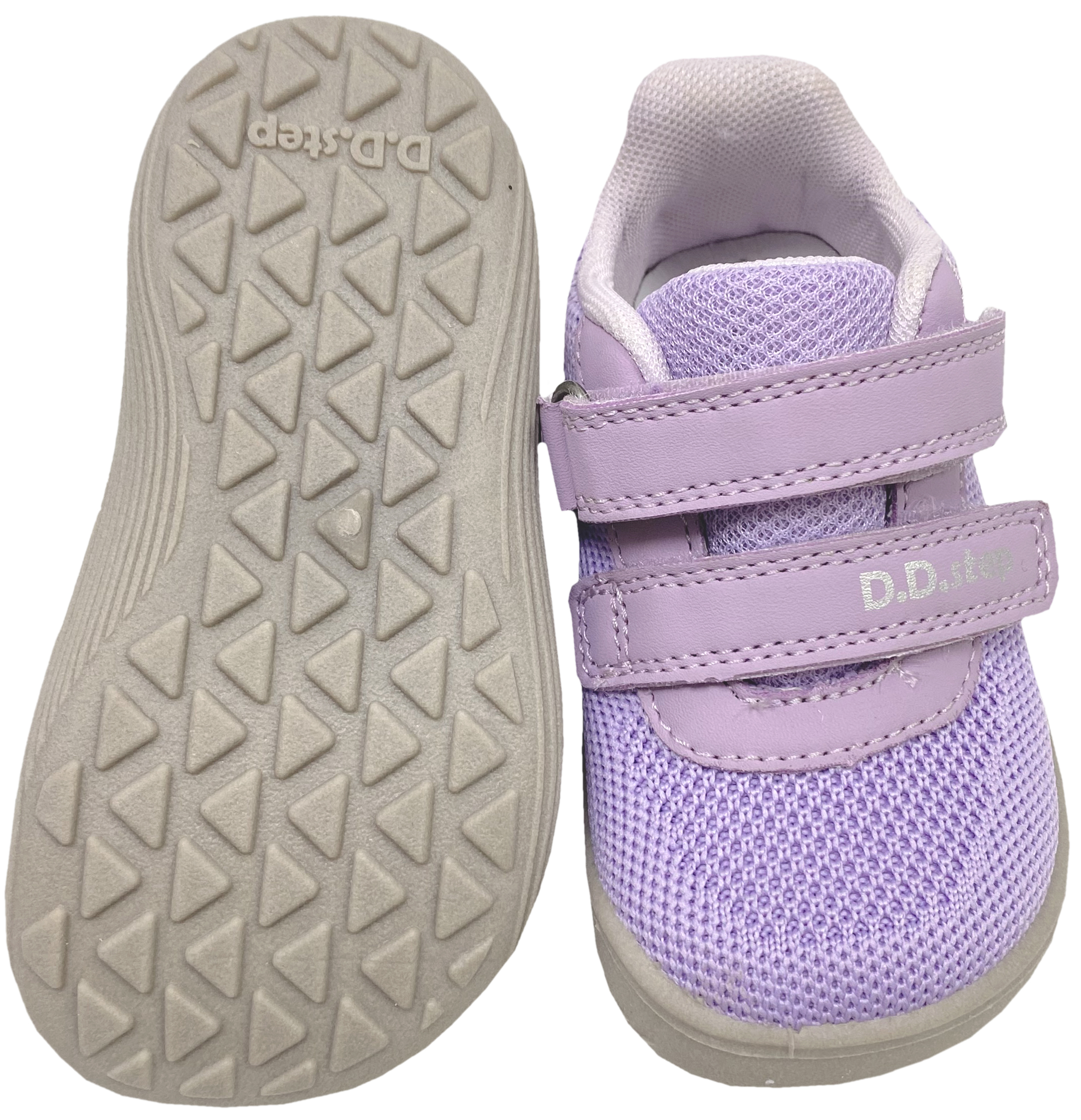 Leichte Mesh Sneaker in Lila mit Non Marking Sohle Minimalschuhe von D.D.Step Barefoot