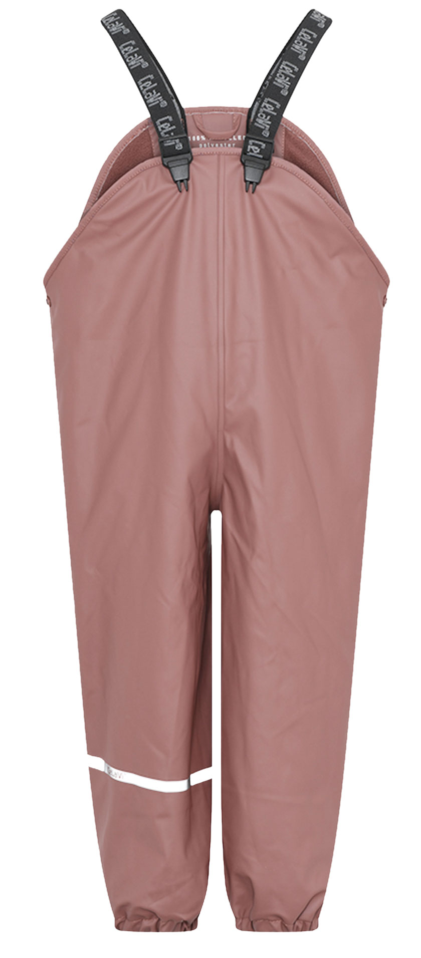 Fleece gefütterte Regenhose bis Gr.100 mit Latz - dann Bundhose Altrose / Mauve von CeLaVi 310302