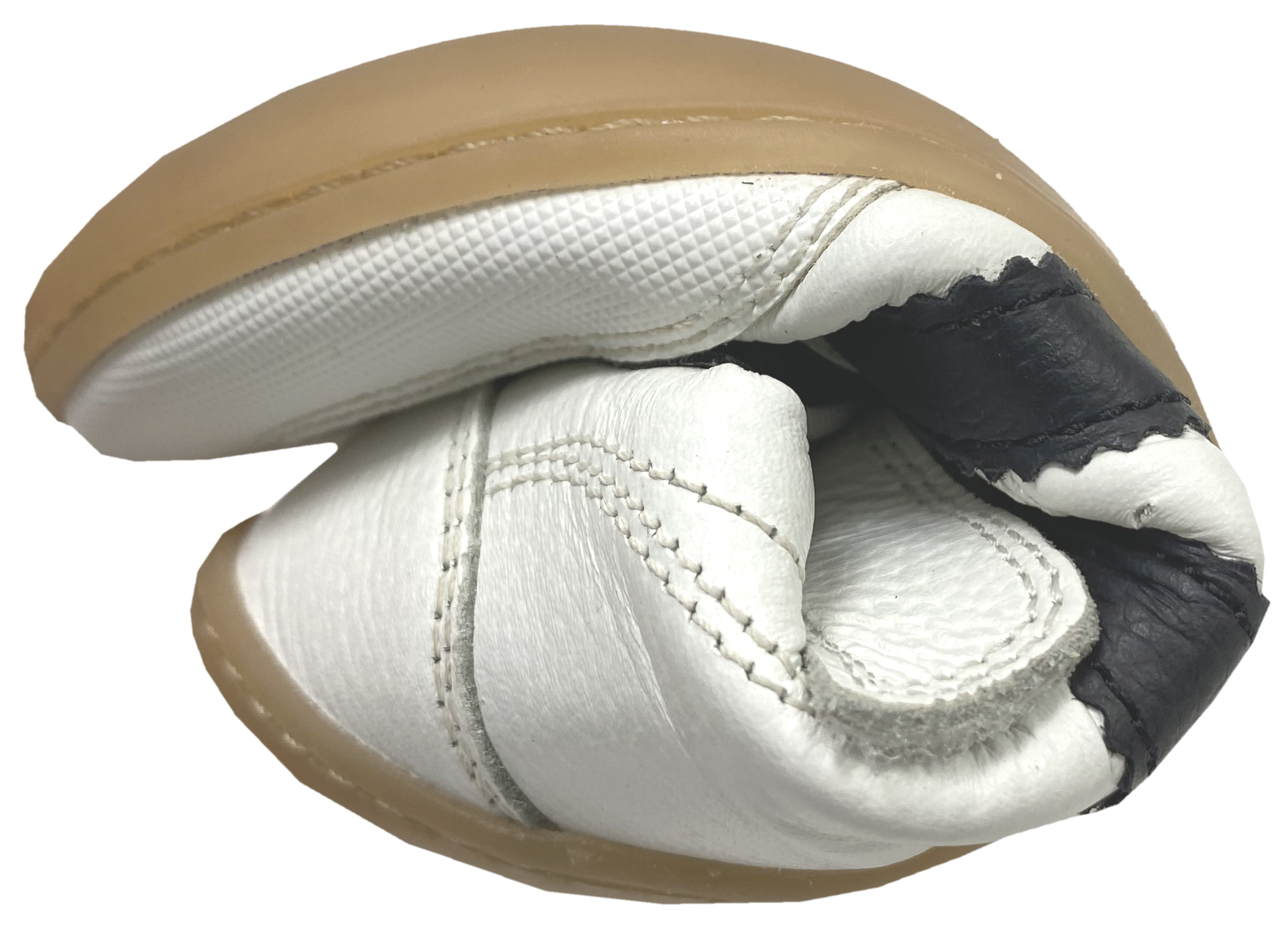 Barfuß-Sneaker, Non-Marking Sohle, Weiß/ Schwarz von CHETTO Barefoot