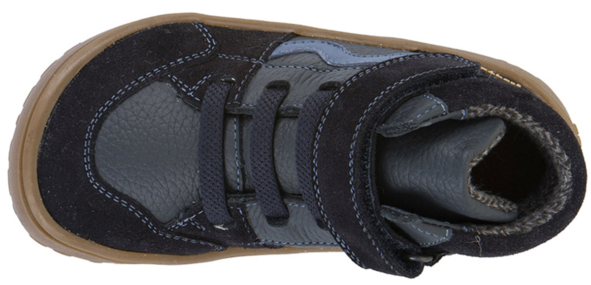 Halbhohe Barfußschuhe, TEX Membran & Textil Futter FRODDO *Barefoot TEX Go * Dark Blue G3110265