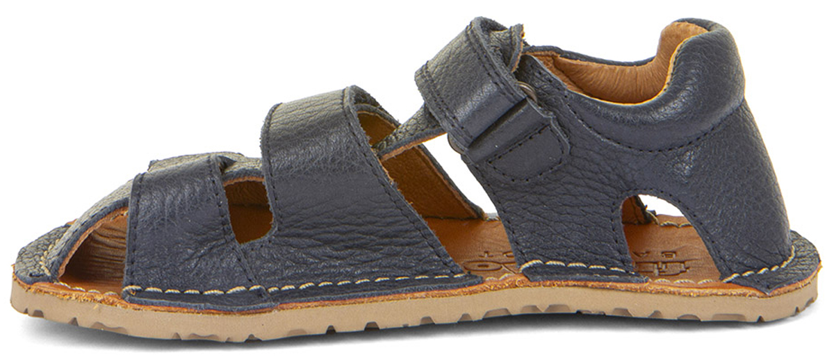 Barfußsandale aus Leder, Fersen & Zehenschutz von FRODDO *Flexy Avi* in Dark Blue G3150263